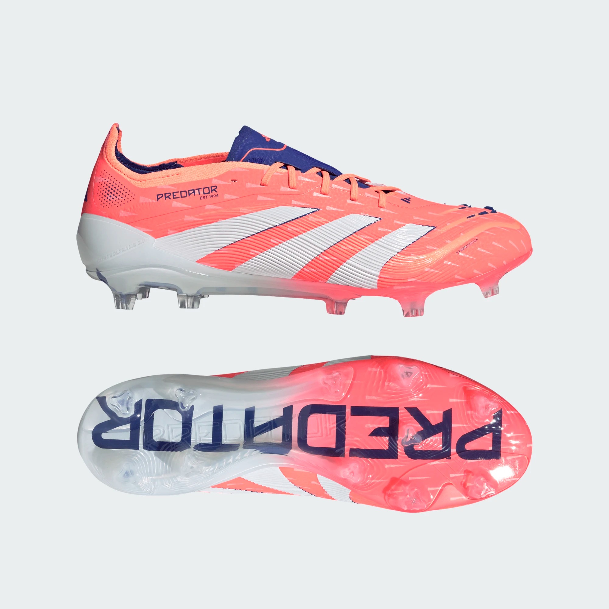 ADIDAS PREDATOR ELITE FG SIGNAL CORAL/WHITE/BEAM ORANGE