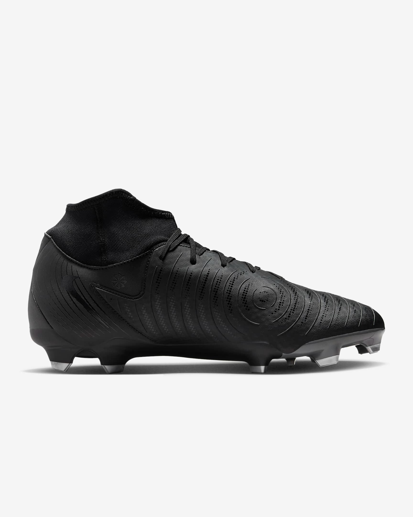 NIKE PHANTOM LUNA II ACADEMY FG/MG BLACK/BLACK | US 10.5 (UK 9.5