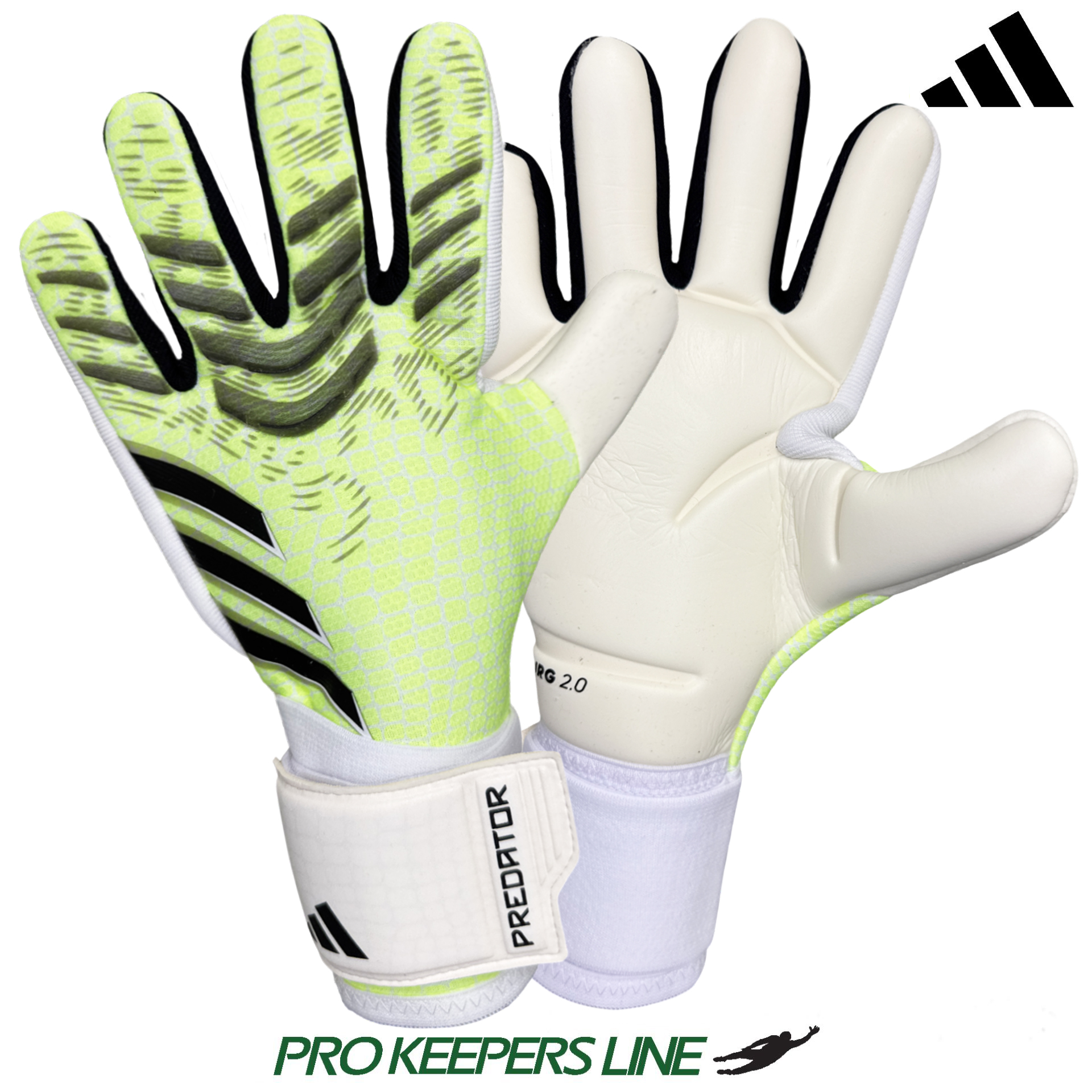 ADIDAS PREDATOR GL PRO JUNIOR LUCID LEMON/WHITE/BLACK