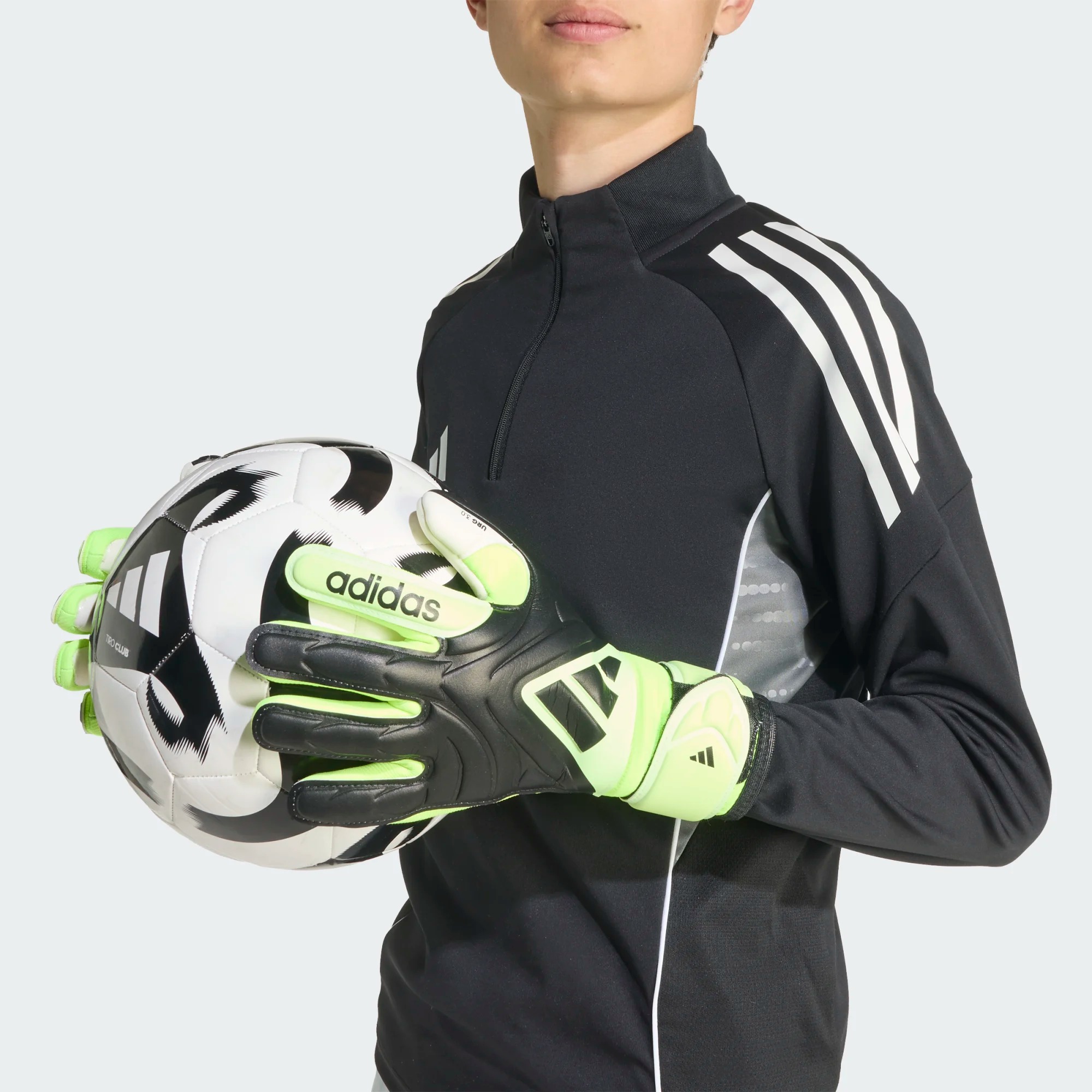 ADIDAS COPA GL LEAGUE JUNIOR BLACK/BLACK/LUCID LEMON