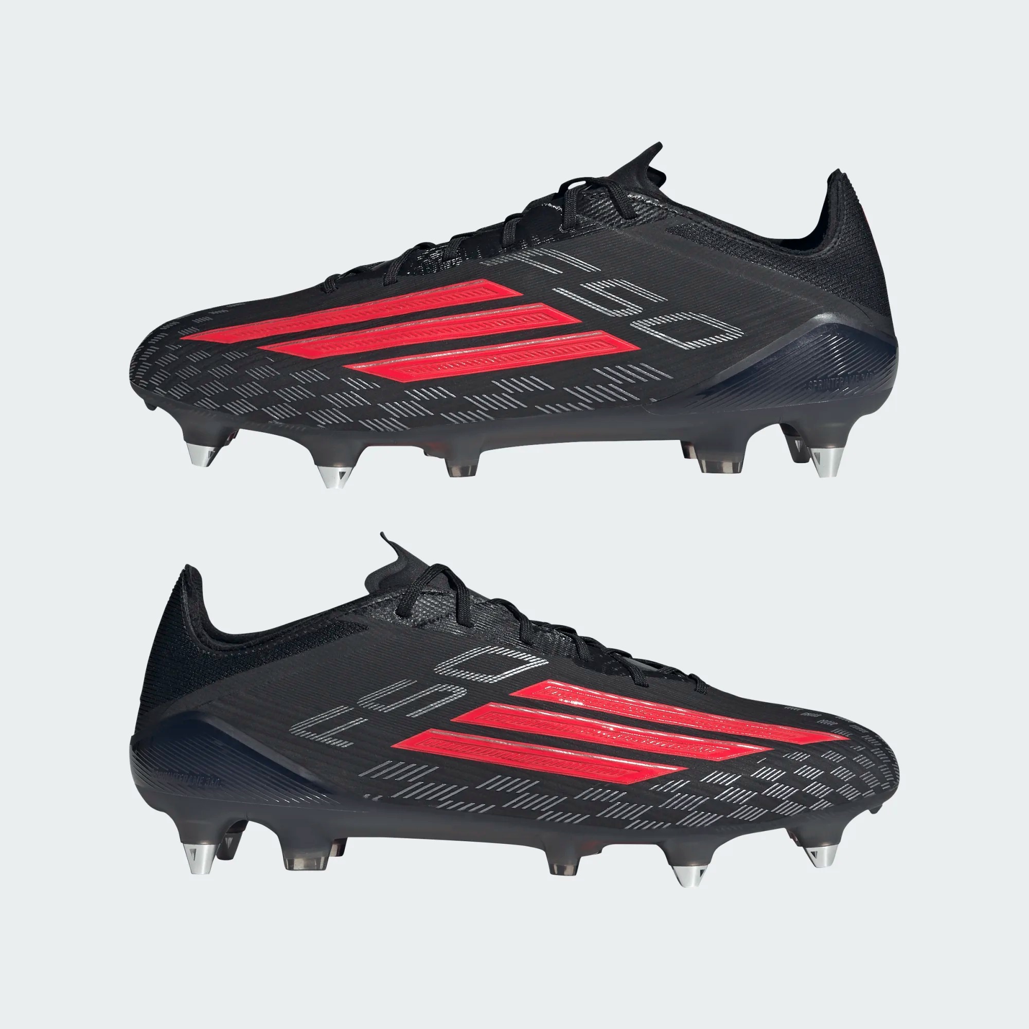 ADIDAS F50 ELITE SG BLACK/LUCID RED/BLACK