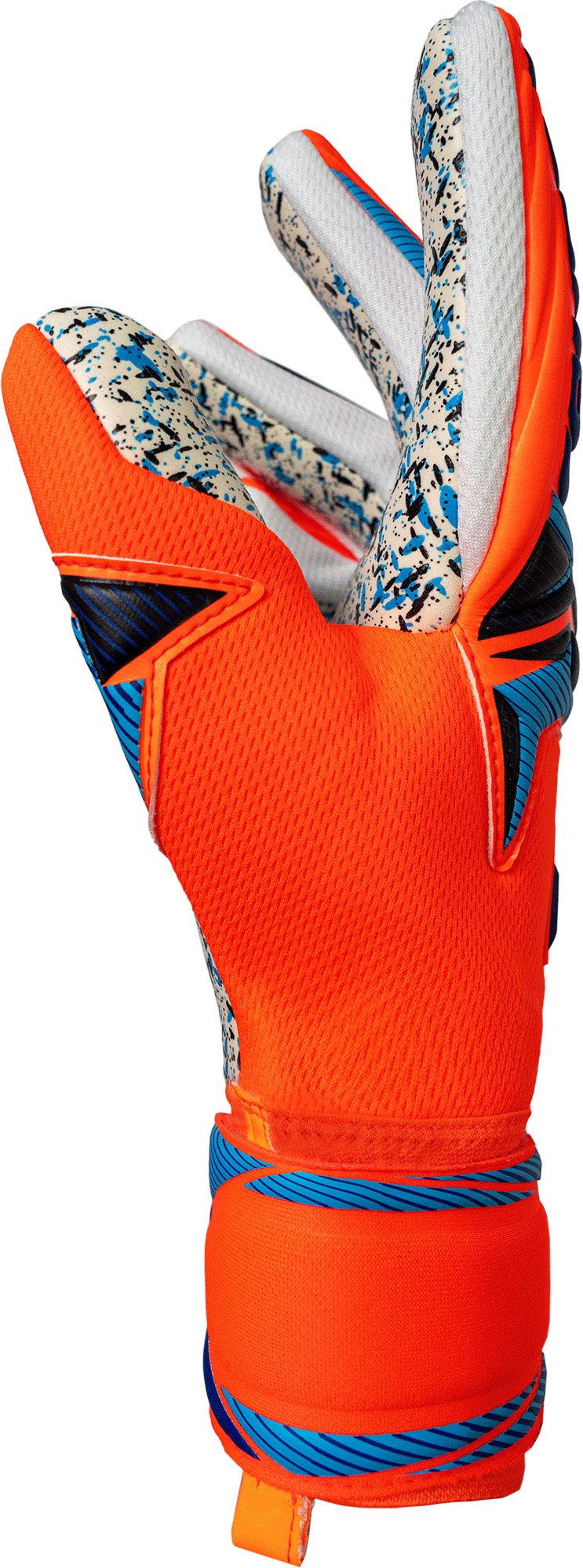 REUSCH ATTRAKT FUSION NC SHOCKING ORANGE/BLUE