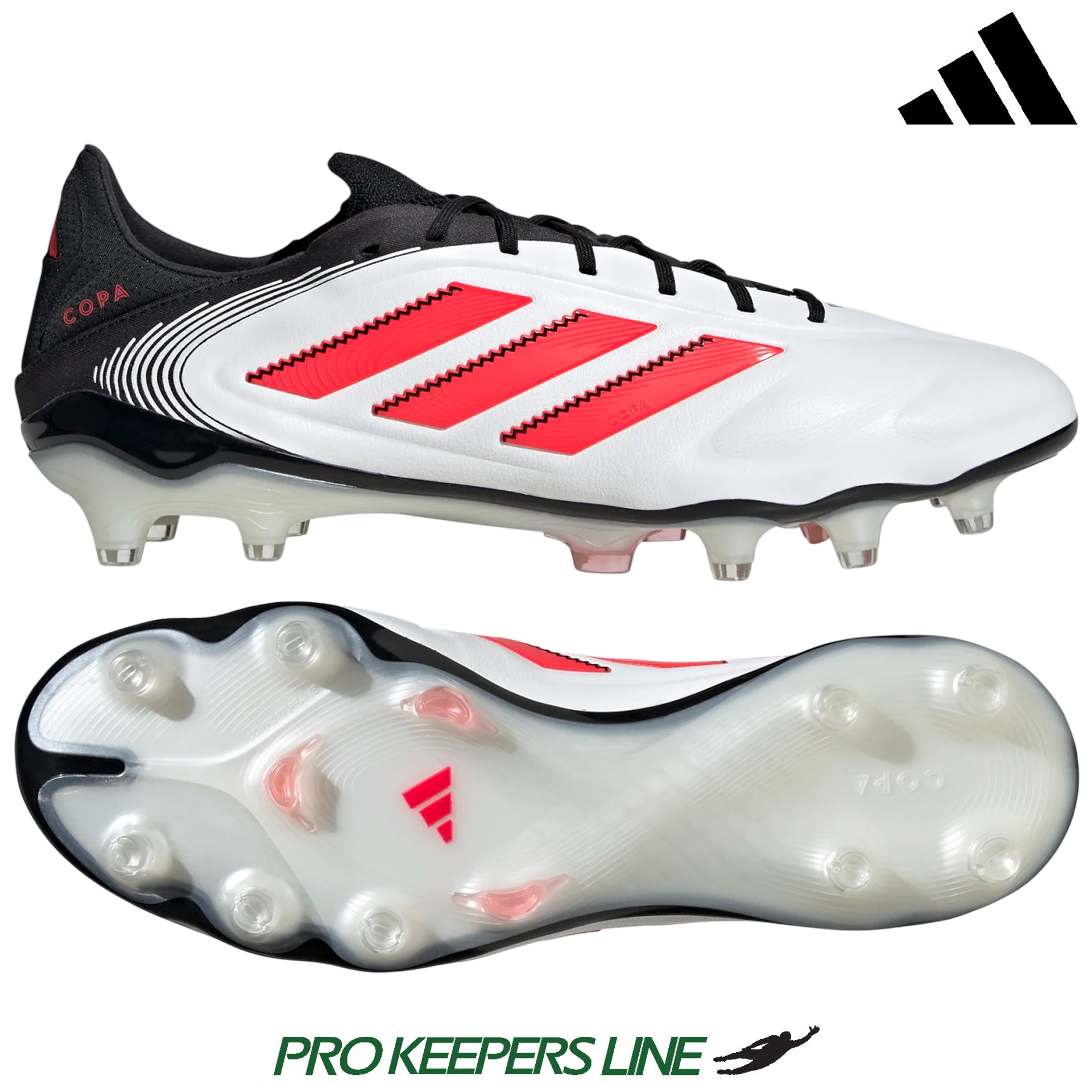 adidas Copa Pure III Elite Laceless Firm Ground - White