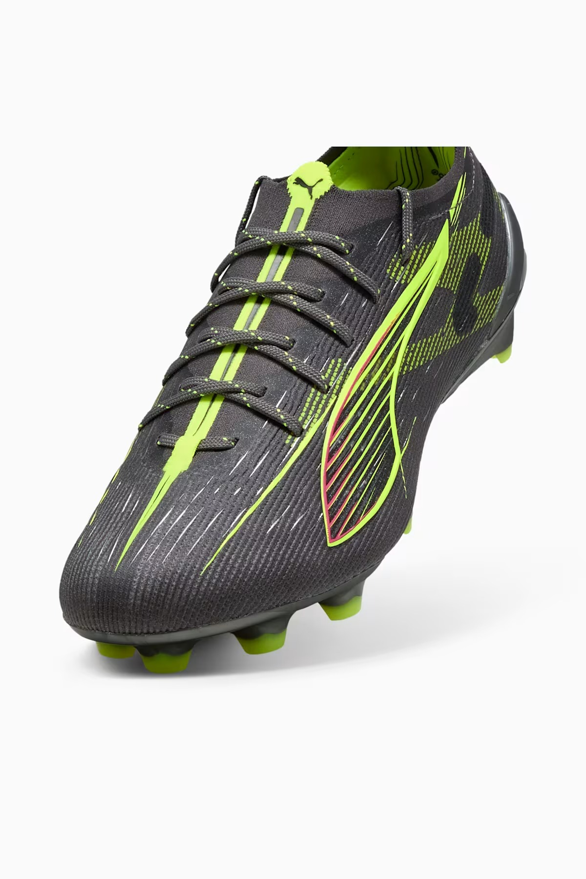 PUMA ULTRA 5 ULTIMATE FG MATTE AGED SILVER-YELLOW ALERT-SUN STRUNCK