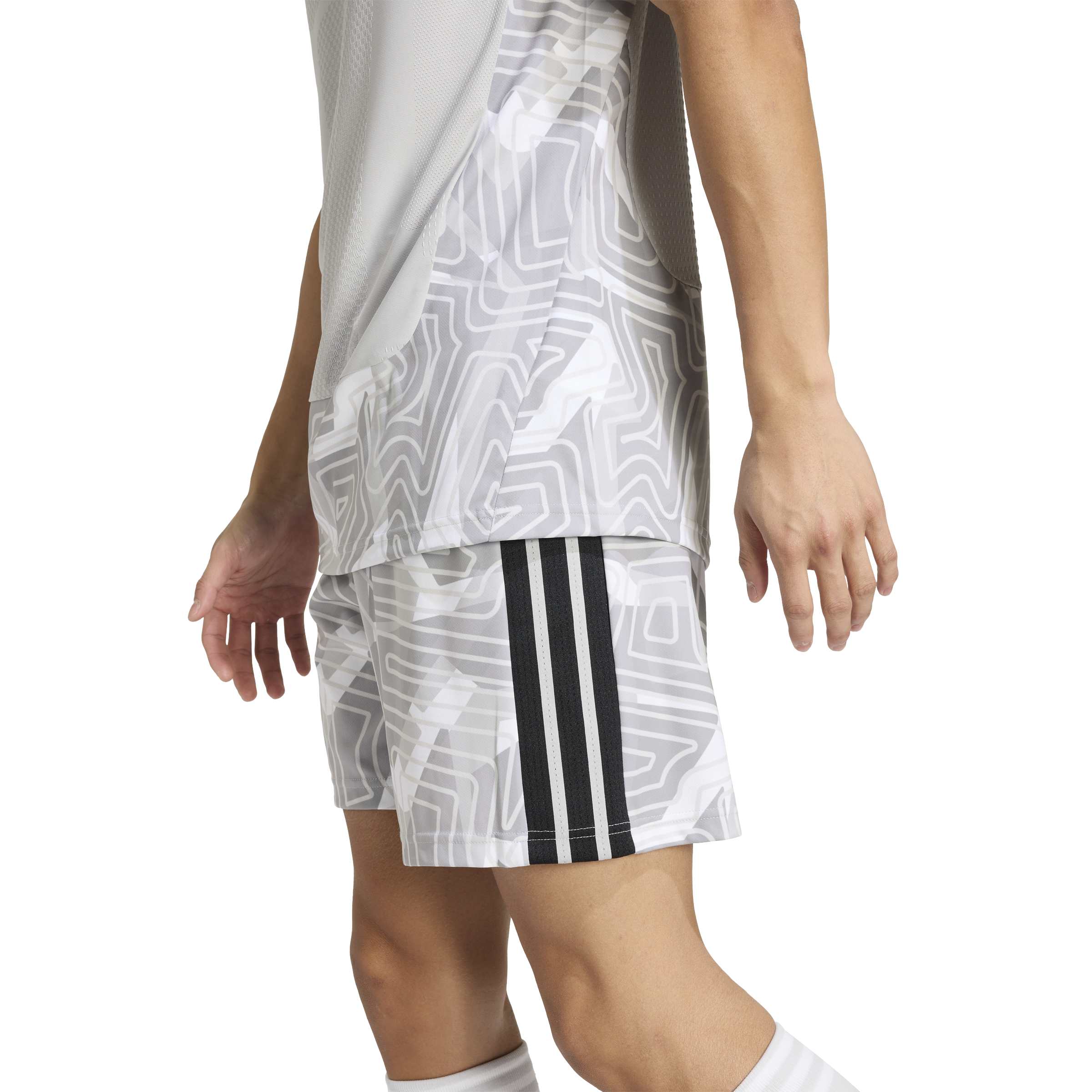 ADIDAS TIRO26 AUTHENTIC GK SHORTS GREY TWO/GREY