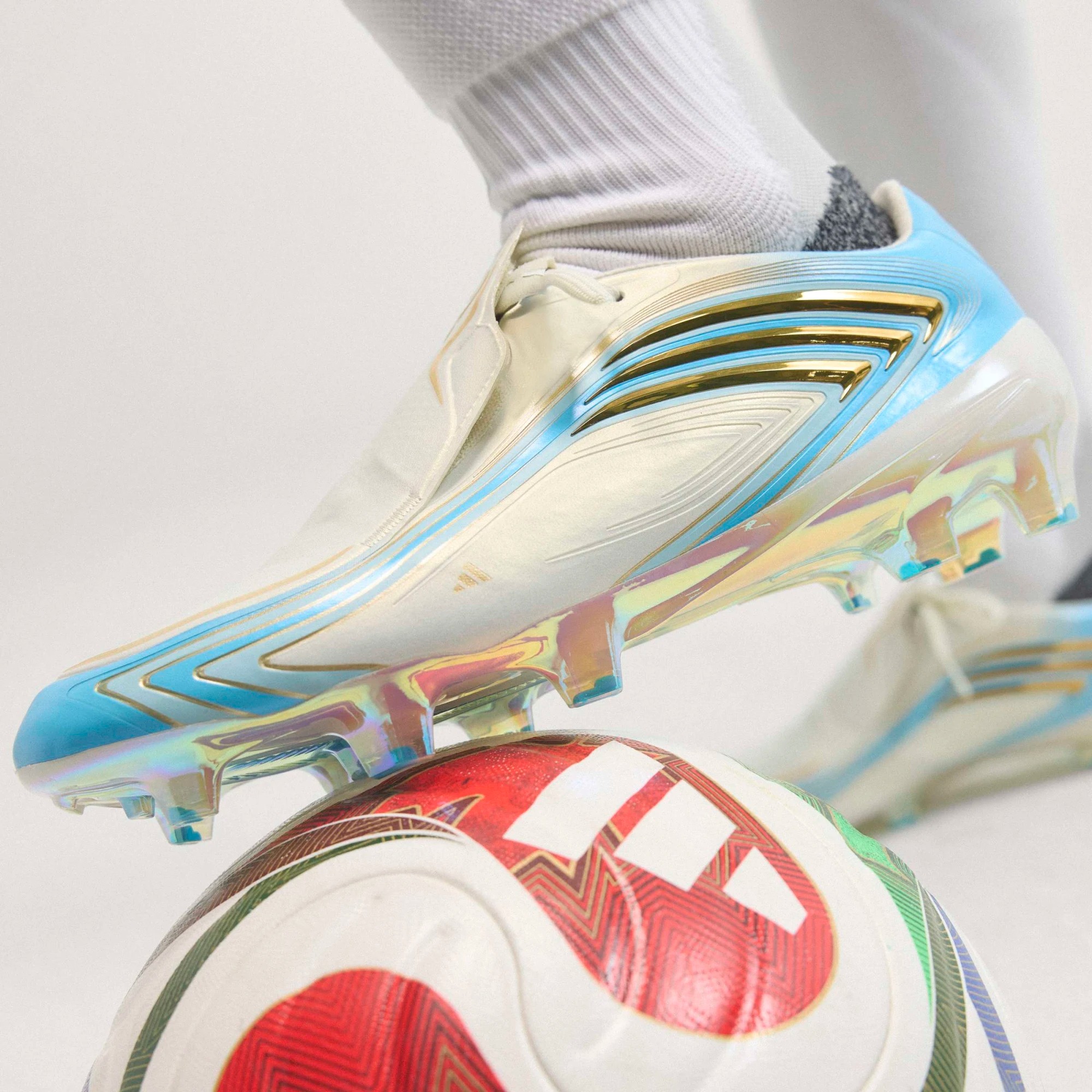 ADIDAS F50 MESSI ELITE FG IVORY/SEMI BLUE BURST/ICE BLUE