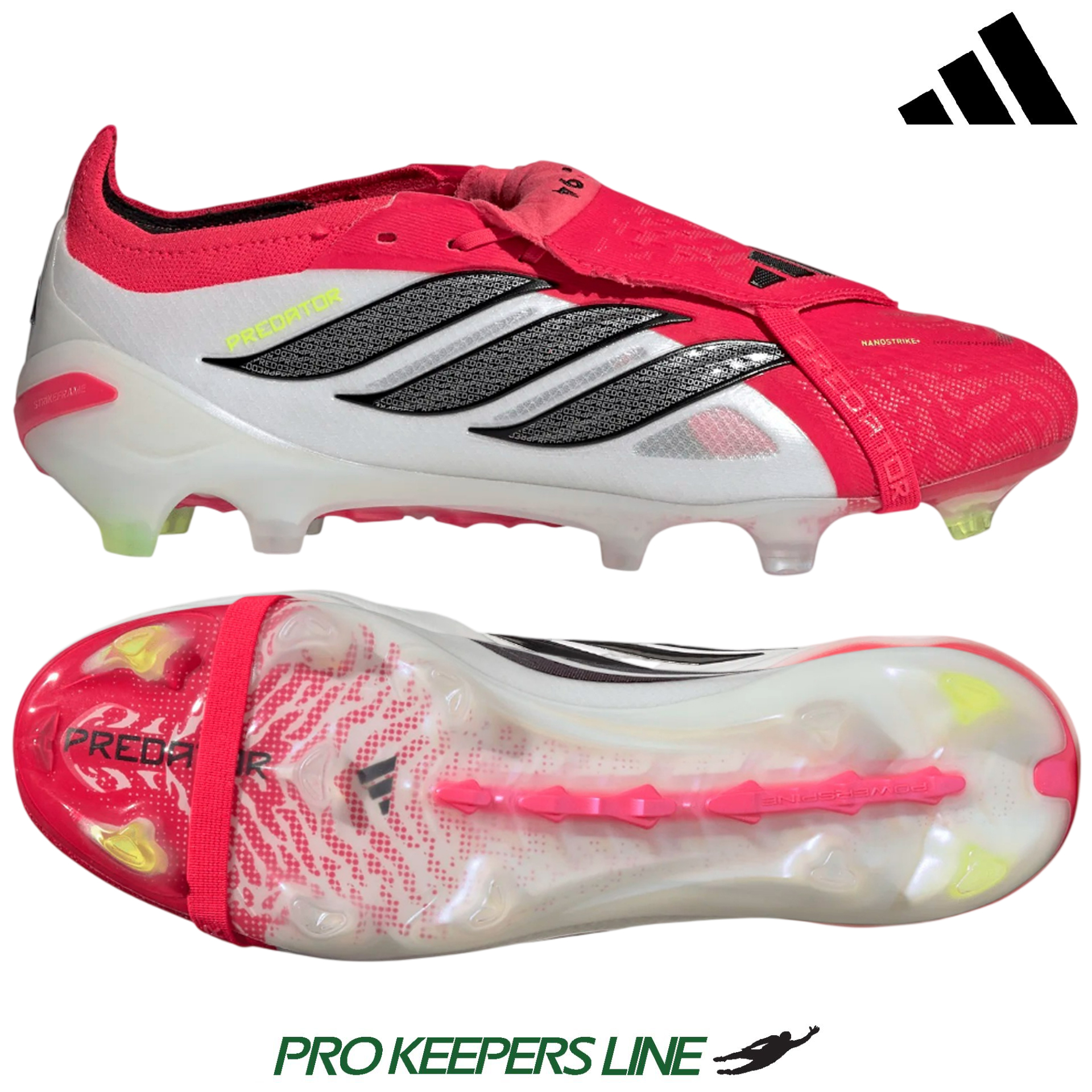 ADIDAS PREDATOR ELITE FT FG LUCID RED/BLACK/WHITE
