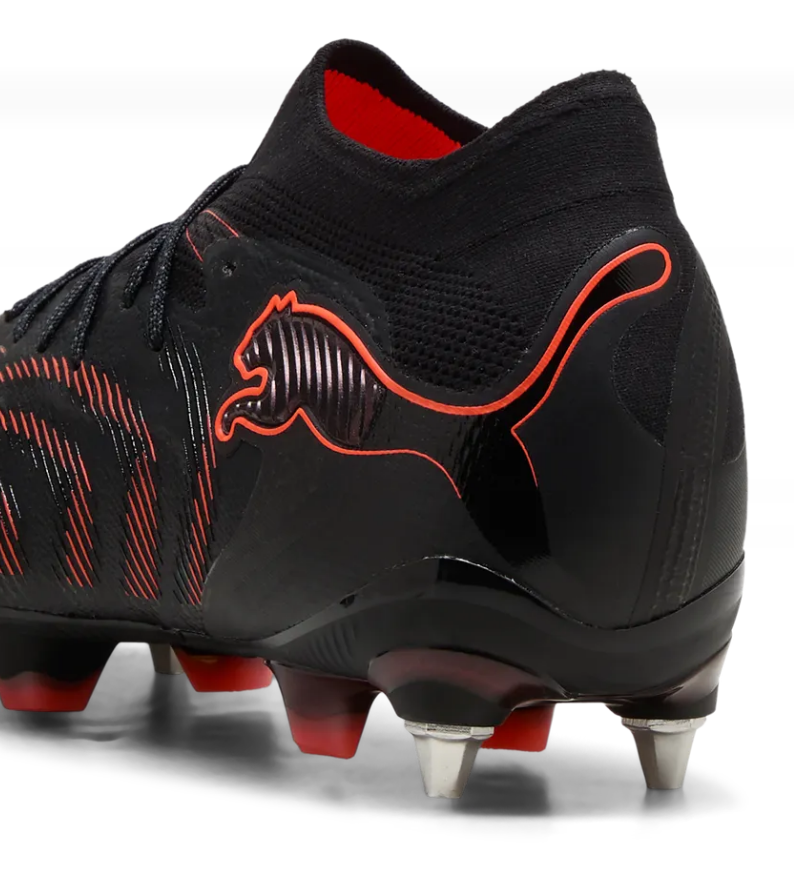 PUMA FUTURE 9 ULTIMATE MXSG PUMA BLACK-GLOWING RED-STRONG GRAY