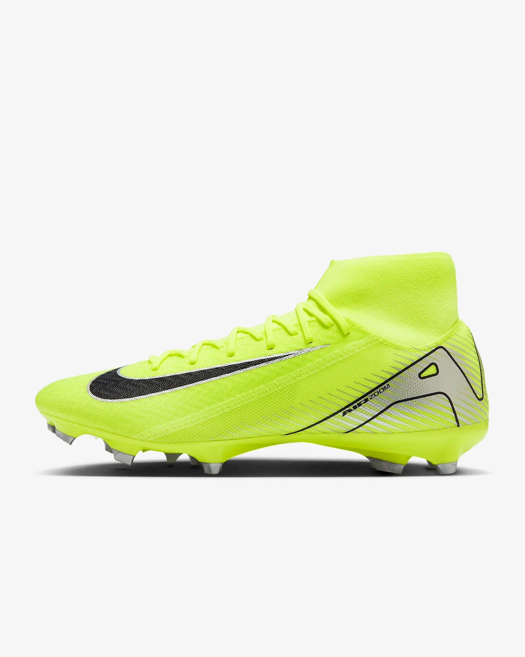 NIKE ZOOM MERCURIAL SUPERFLY 10 ACADEMY FG/MG VOLT/BLACK NIKE ZOOM MERCURIAL SUPERFLY 10 ACADEMY FG/MG VOLT/BLACK