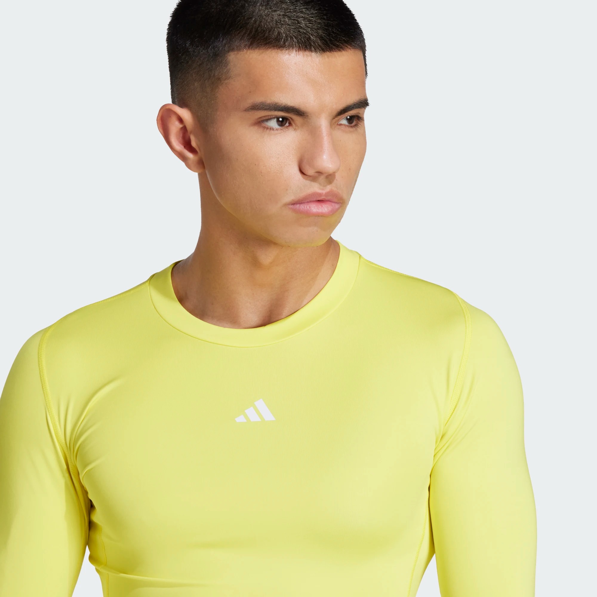 ADIDAS TF LS TEE BRIGHT YELLOW