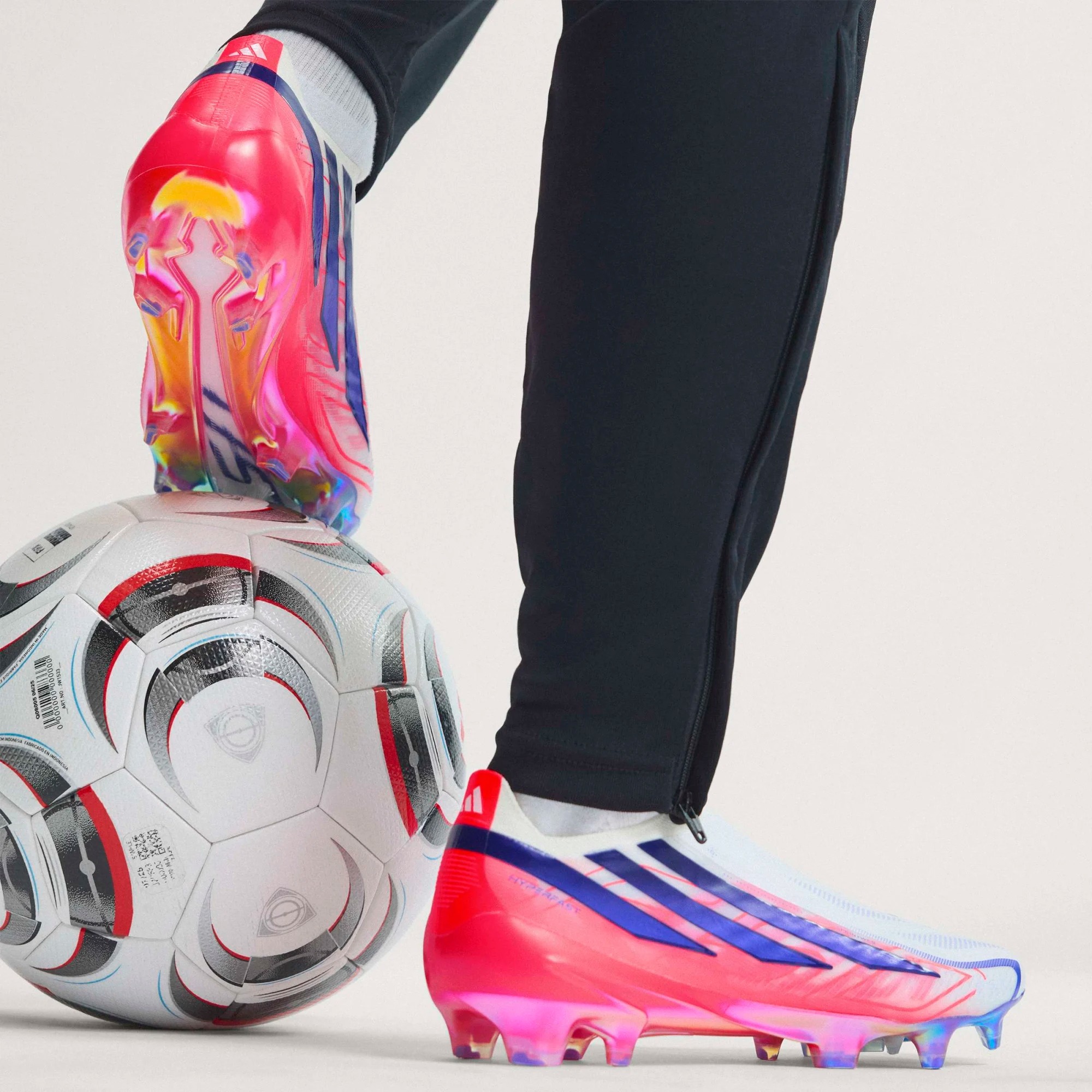 ADIDAS F50 HYPERFAST ELITE LL FG WHITE/SOLAR PURPLE/SOLAR TURQOUISE