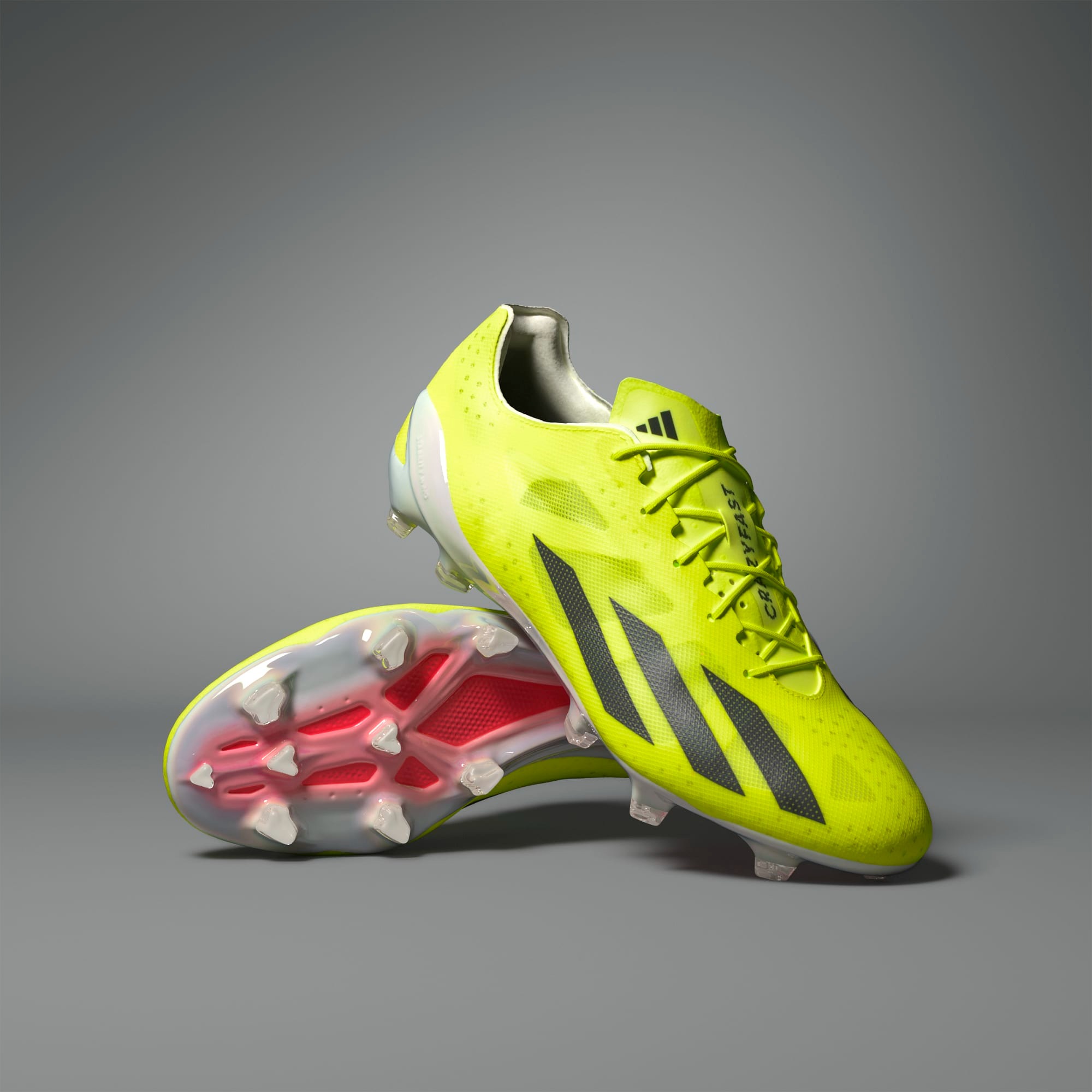 adidas X Crazyfast+ FG Soccer Cleats Solar Energy Pack IE2375 Mens Size 4.5 adidas X Crazyfast+ Elite FG Soccer Cleats Solar Energy Pack  main image 3