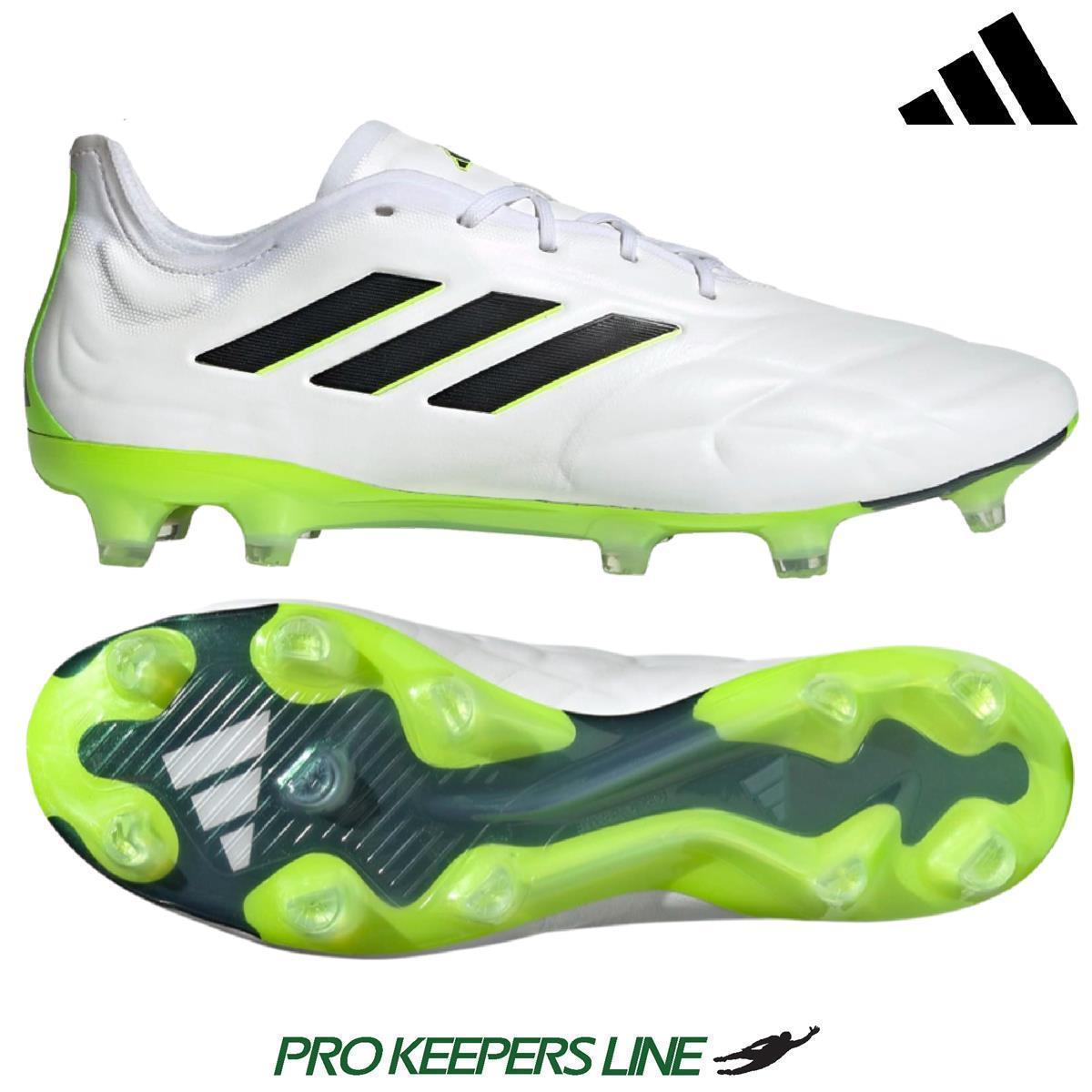 ADIDAS COPA PURE.1 FG FOOTWEAR WHITE CORE BLACK LUCID LEMON UK 11 US 11.5 EU 46 HQ8971 UK 11 US 11.5 EU 46