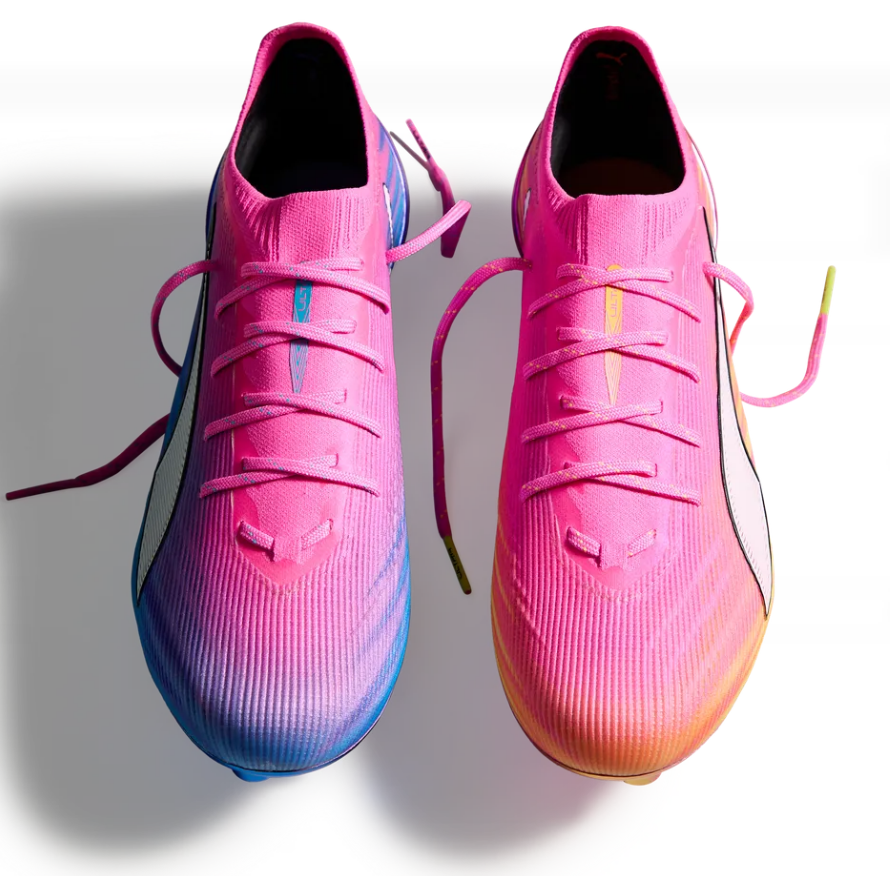 PUMA ULTRA 6 ULTIMATE FG POISON PINK-PUMA WHITE-SUN STREAM-BRIGHT AQUA