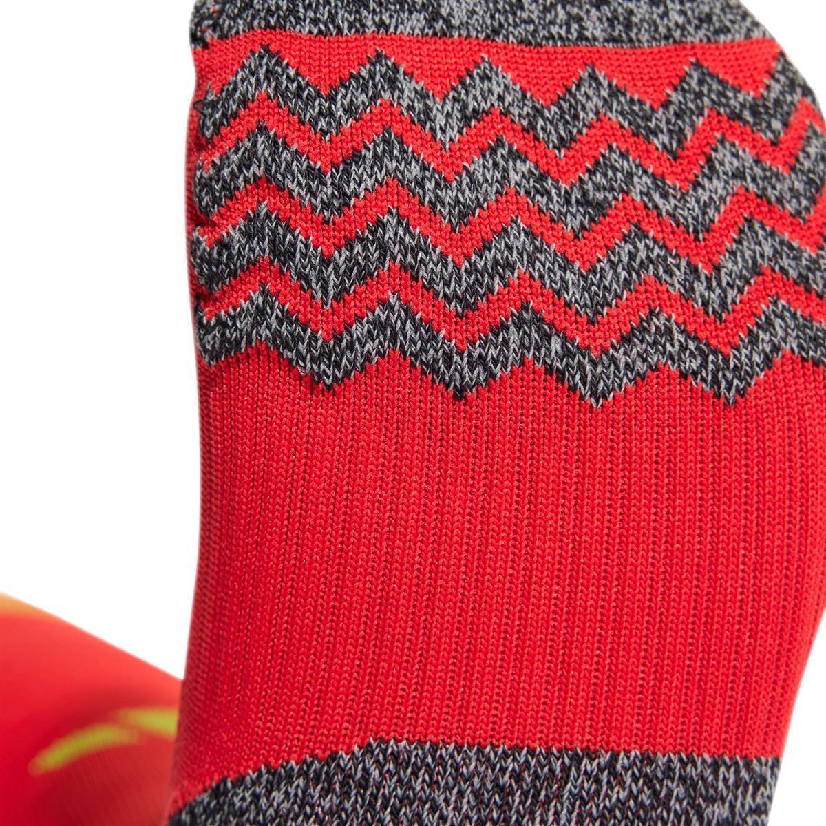 ADIDAS ADI 23 SOCK TEAM CORE RED/TEAM SEMI SOLAR GREEN | L (43-45 ...