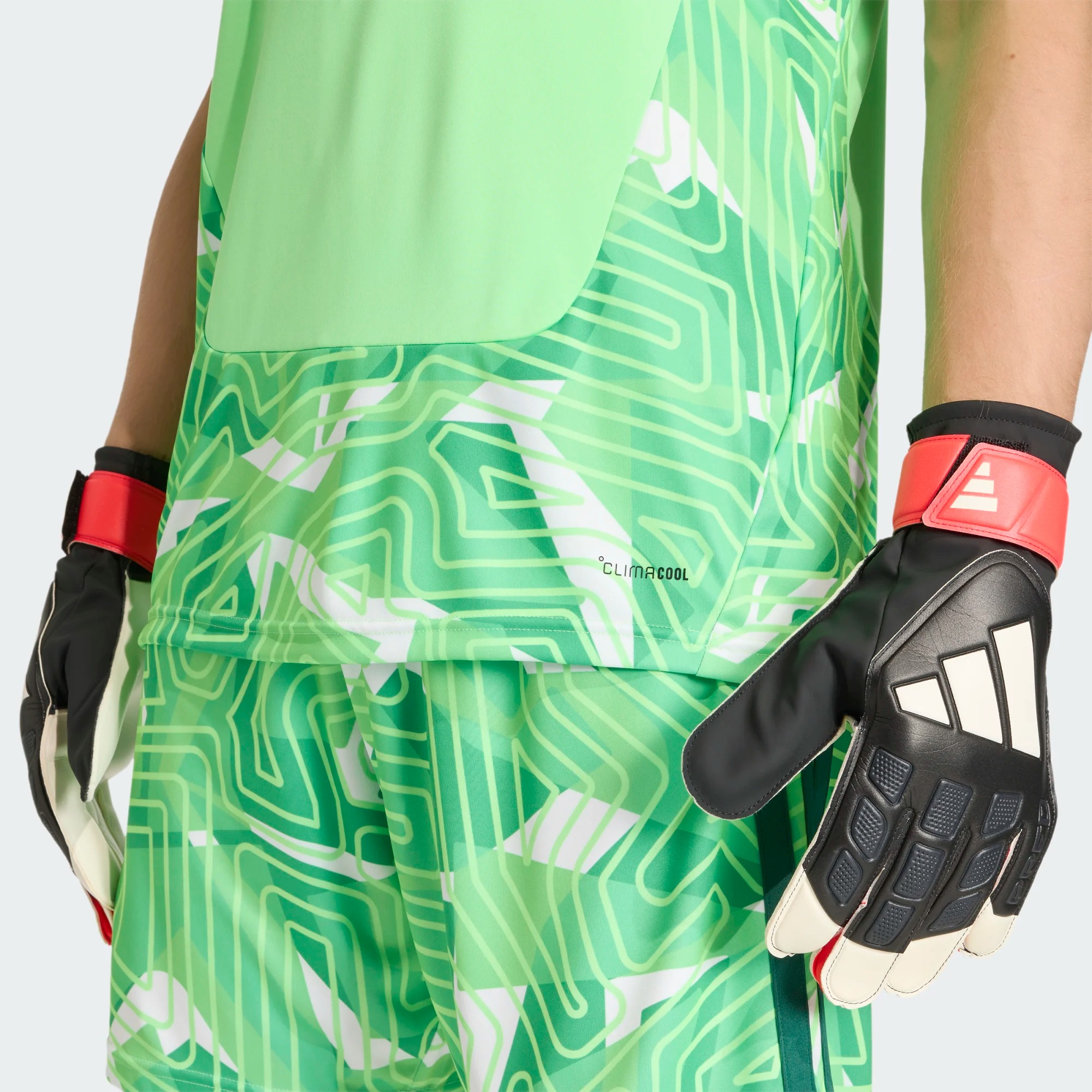 ADIDAS TIRO26 COMPETITION GK JERSEY SHORT SLEEVE LIME BURST