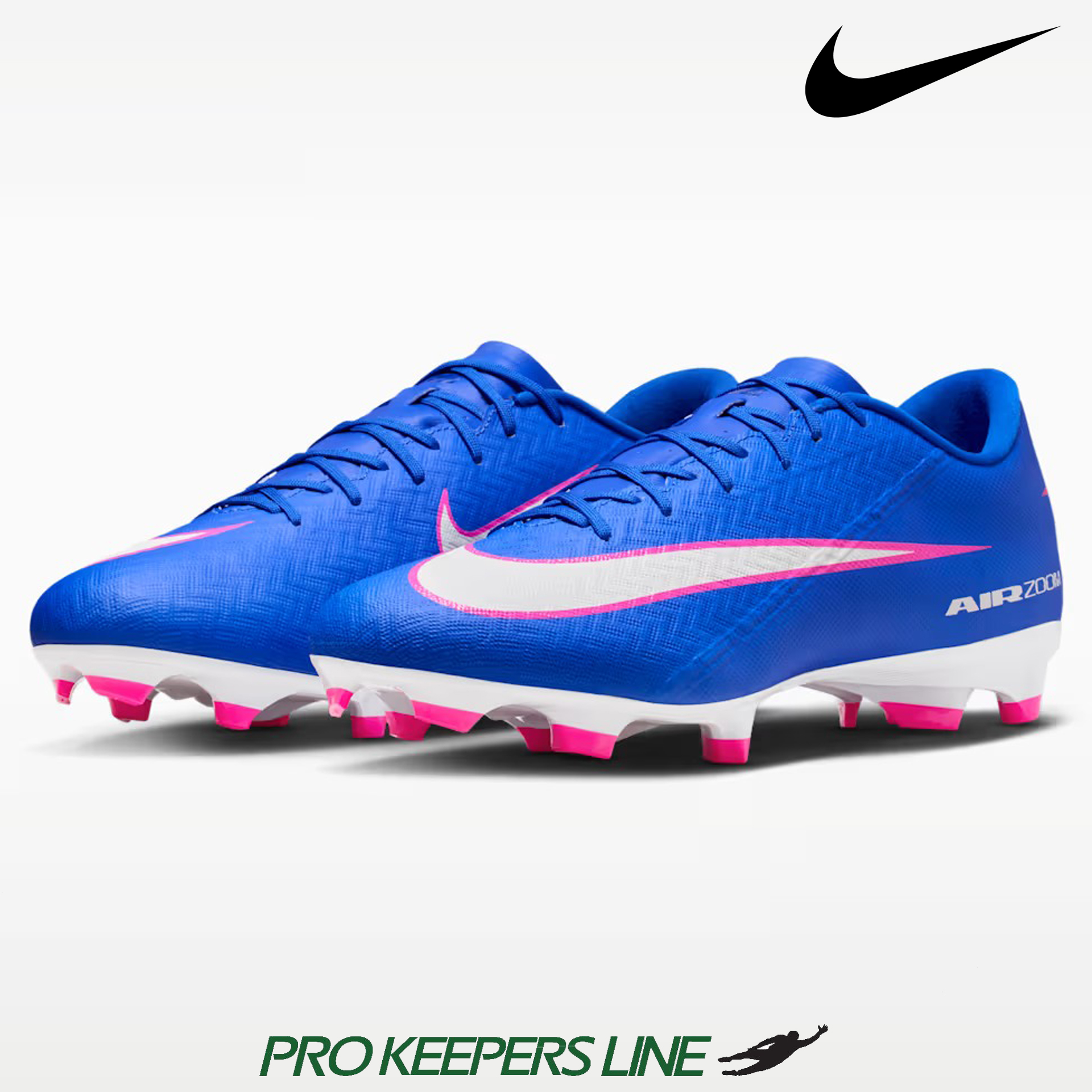 NIKE ZOOM VAPOR 16 ACADEMY FG/MG RACER BLUE/WHITE