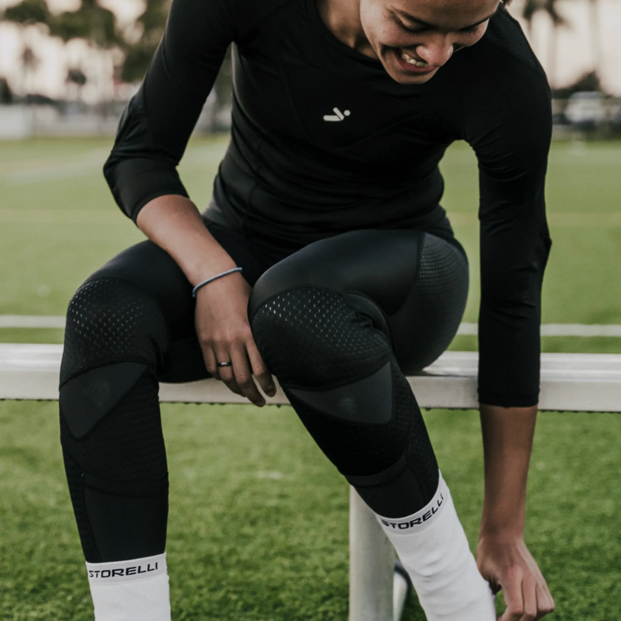 STORELLI WOMEN'S BODYSHIELD TURF BURN LEGGINGS