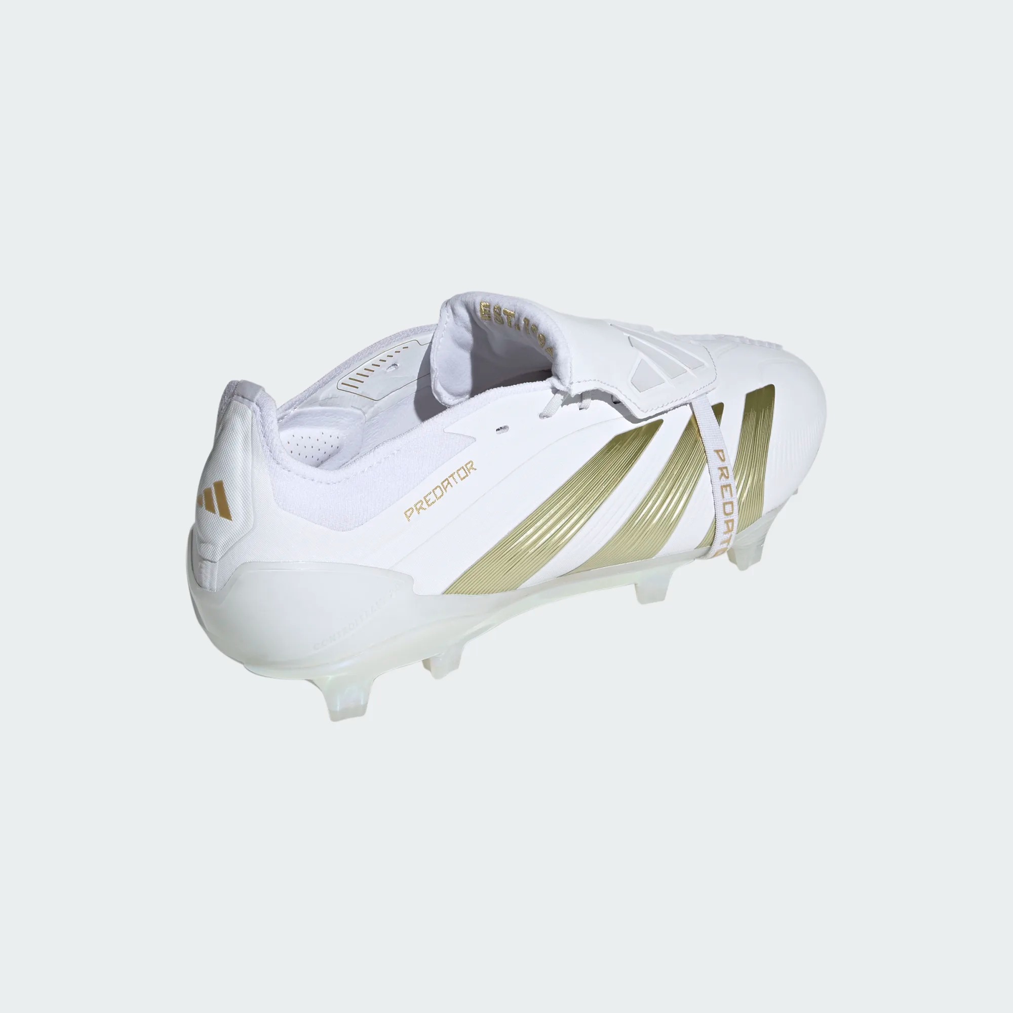 ADIDAS PREDATOR ELITE FT FG FOOTWEAR WHITE/GOLD METALLIC/FOOTWEAR WHITE ADIDAS PREDATOR ELITE FT FG FOOTWEAR WHITE/GOLD METALLIC/FOOTWEAR WHITE