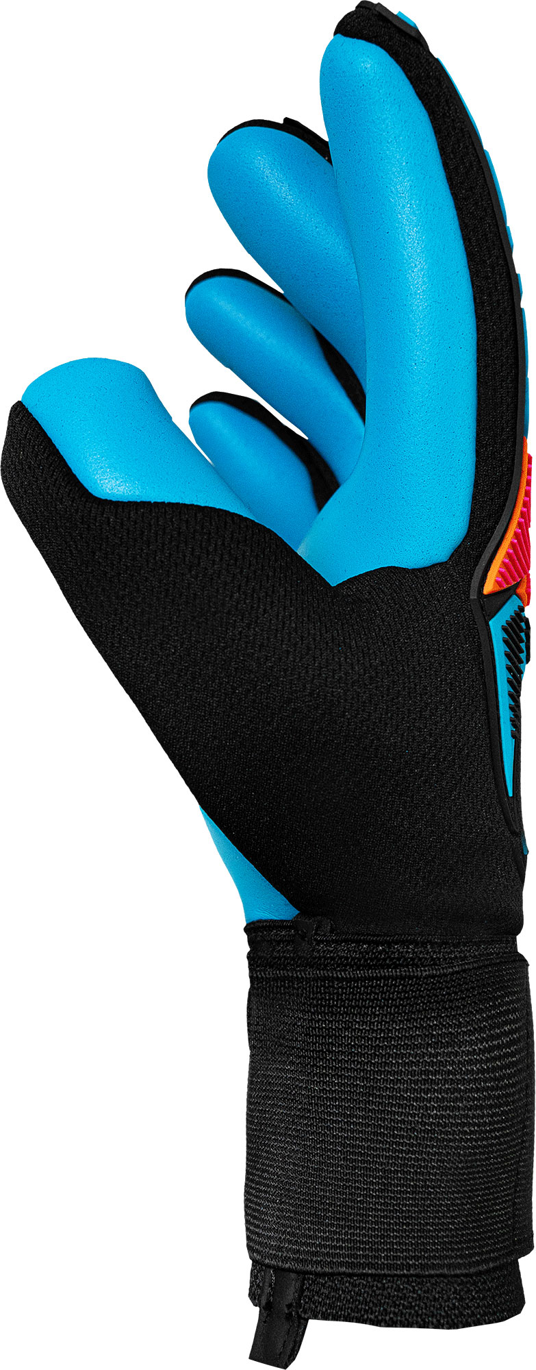 REUSCH ATTRAKT FREEGEL AQUA BLACK / SHOCKING ORANGE / AQUA BLUE