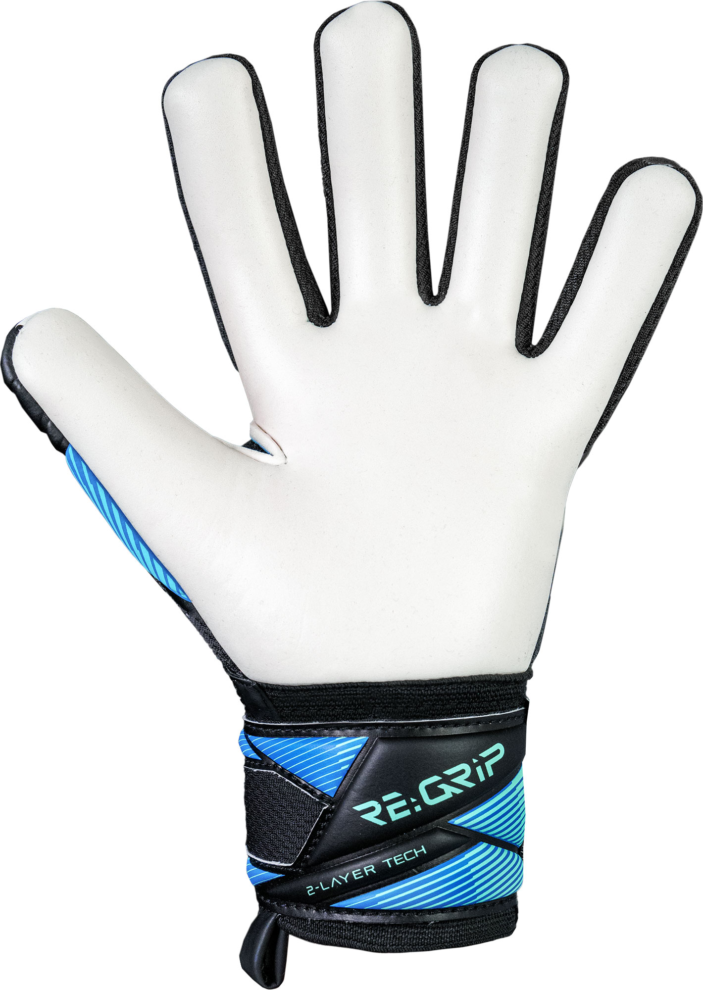 REUSCH ATTRAKT RE:GRIP NC JUNIOR BLACK/OCEAN LIGHT