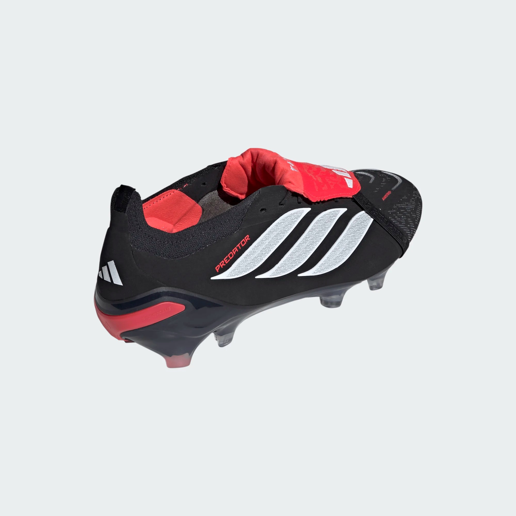 ADIDAS PREDATOR ELITE FT FG BLACK/WHITE/LUCID RED