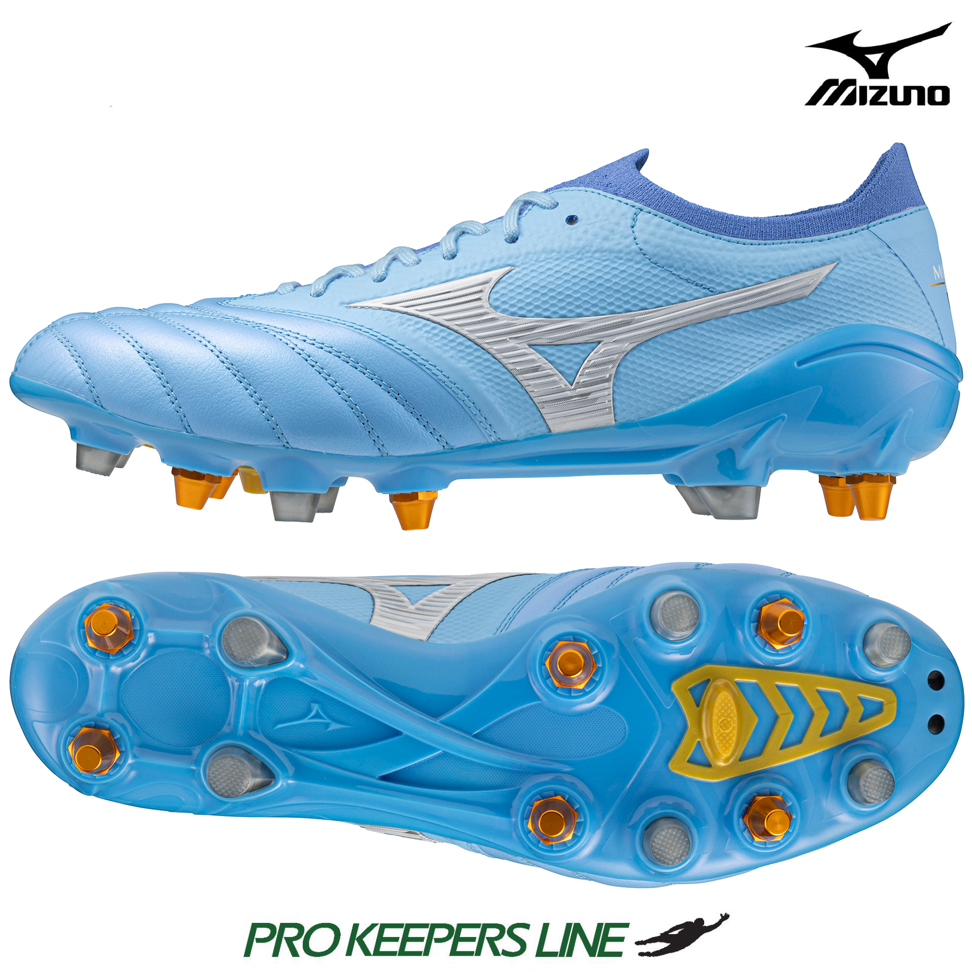 MIZUNO MORELIA NEO IV BETA JAPAN MIX CELESTE/WHITE/ULTRAMARINE