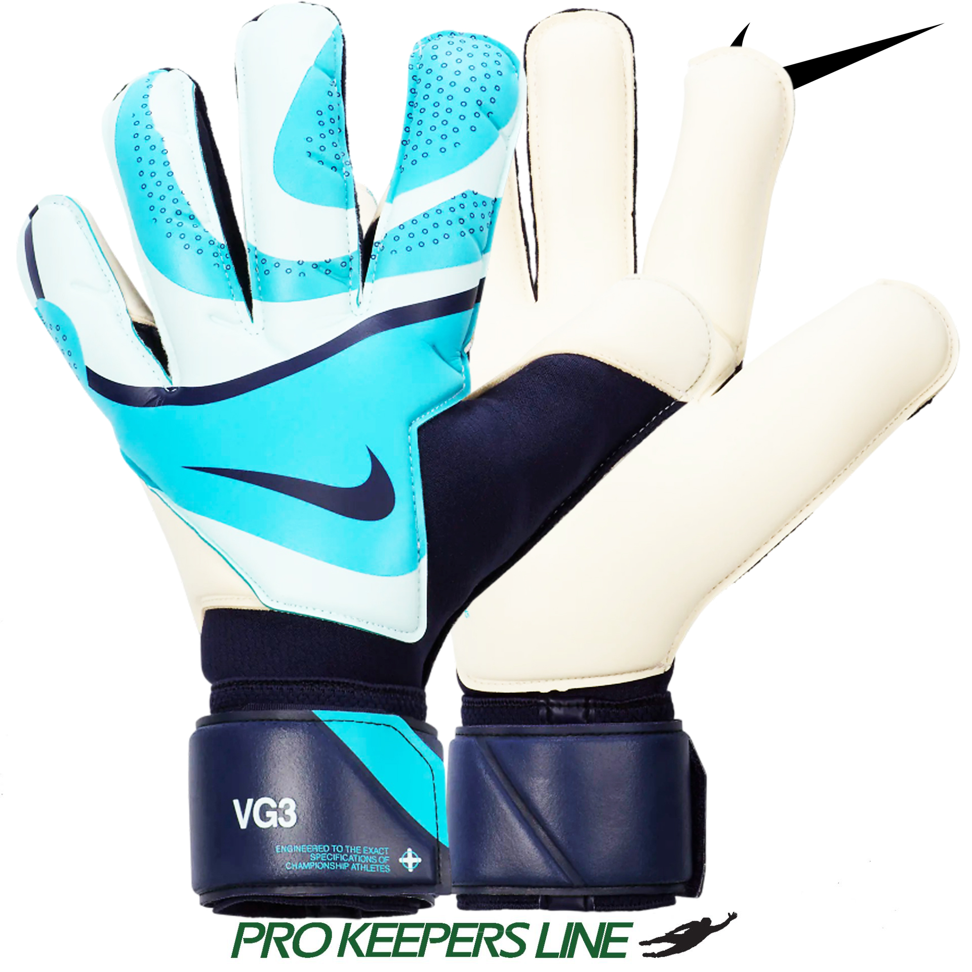 NIKE VAPOR GRIP3 BLUE FURY/GLACIER BLUE/BLACKENED BLUE | 12