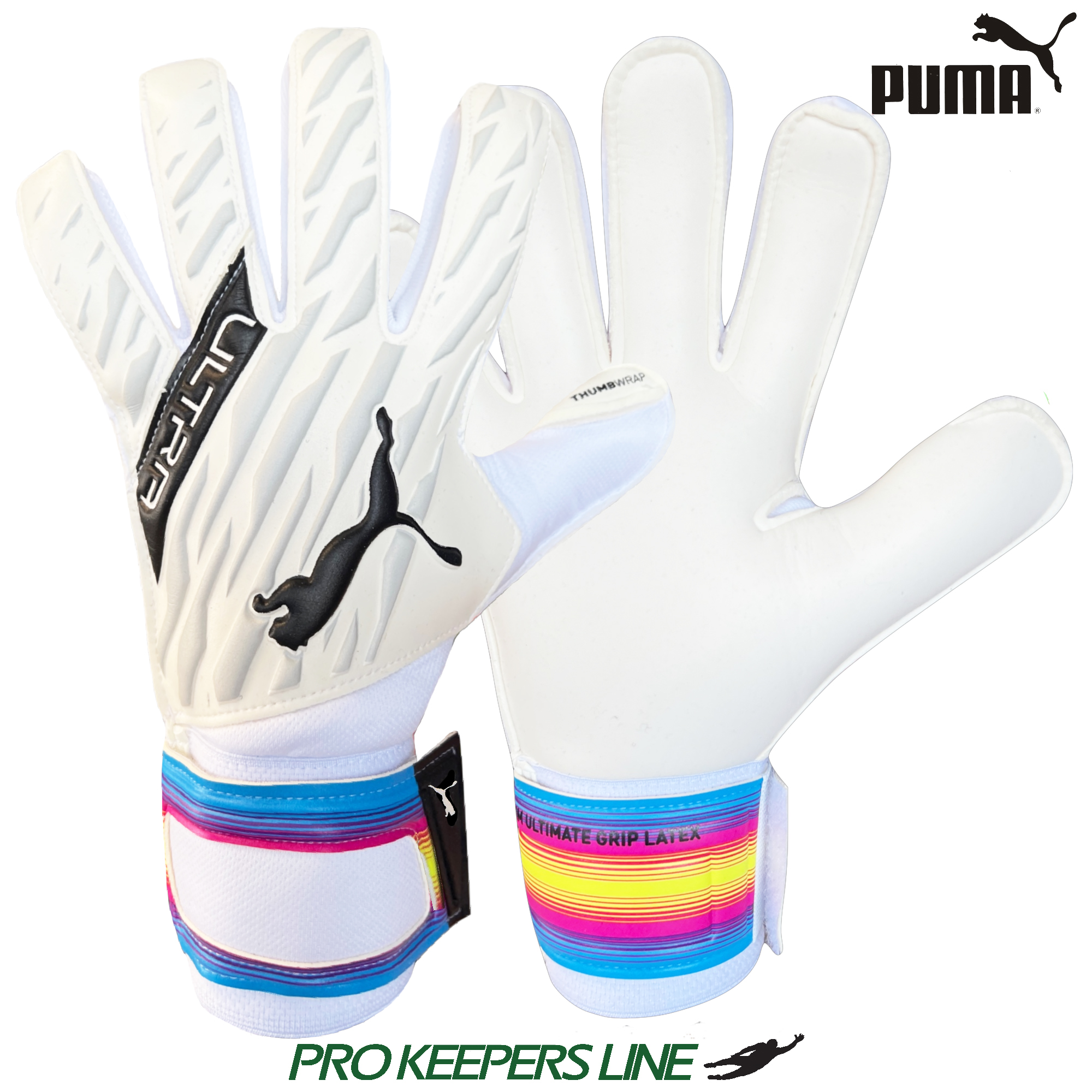 PUMA ULTRA GRIP 1 RC 8号 Puma Ultra Grip 1 RC - Sunblaze/Puma White/Bluemazing