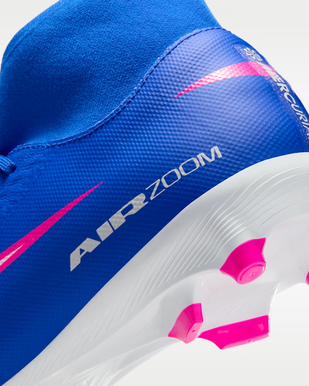 NIKE ZOOM MERCURIAL SUPERFLY 10 ACADEMY FG/MG RACER BLUE/WHITE