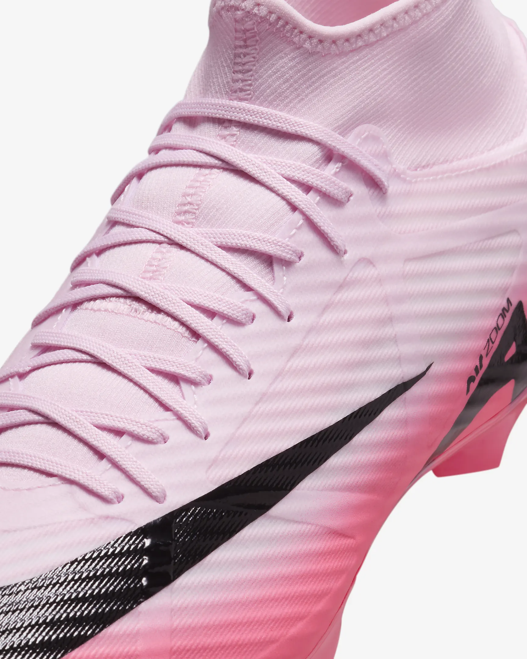 NIKE ZOOM MERCURIAL SUPERFLY ACADEMY PINK FOAM/BLACK US