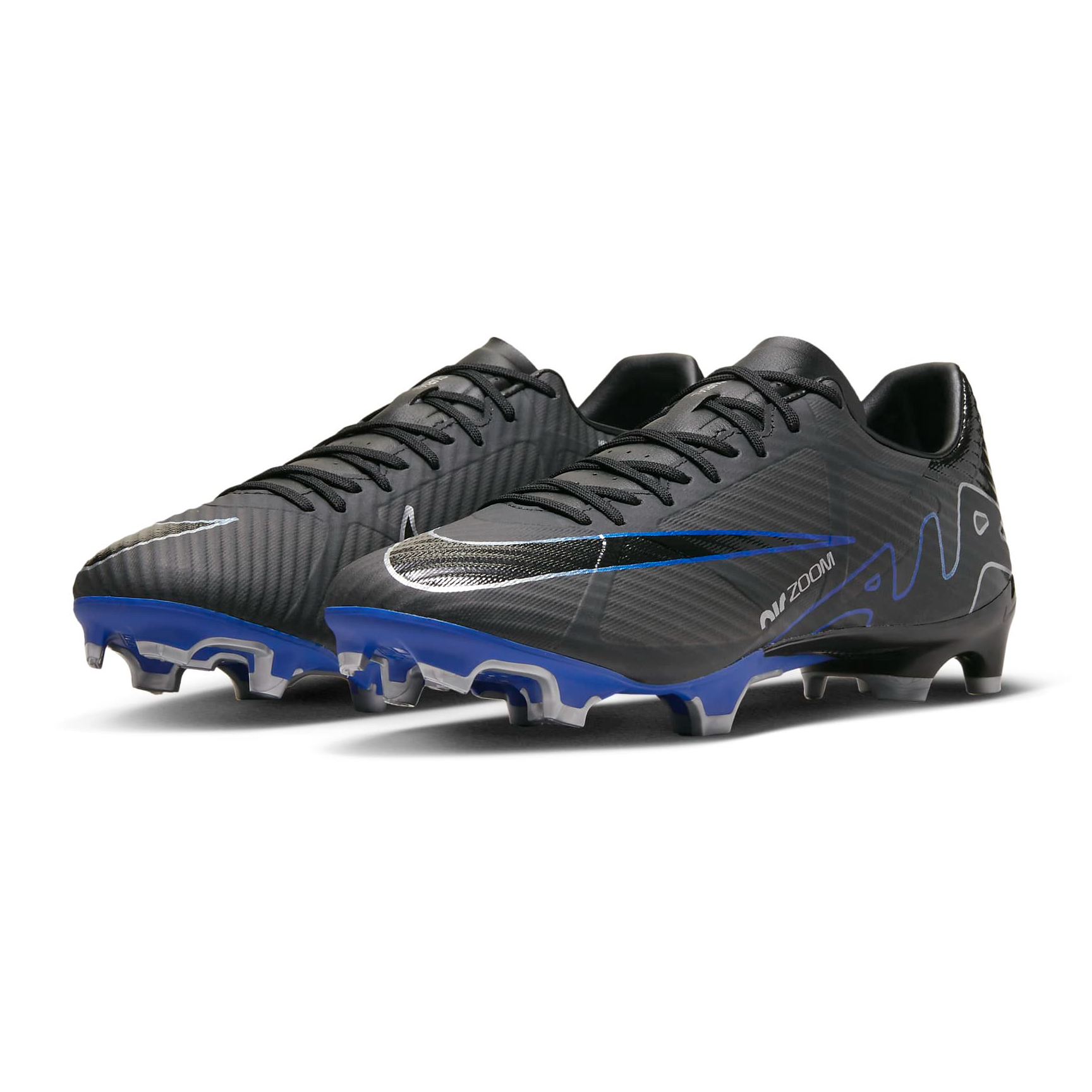NIKE ZOOM MERCURIAL VAPOR 15 ACADEMY BLACK/HYPER ROYAL/CHROME