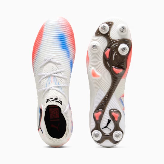 PUMA FUTURE 8 ULTIMATE MXSG PUMA WHITE-PUMA BLACK-GLOWING RED
