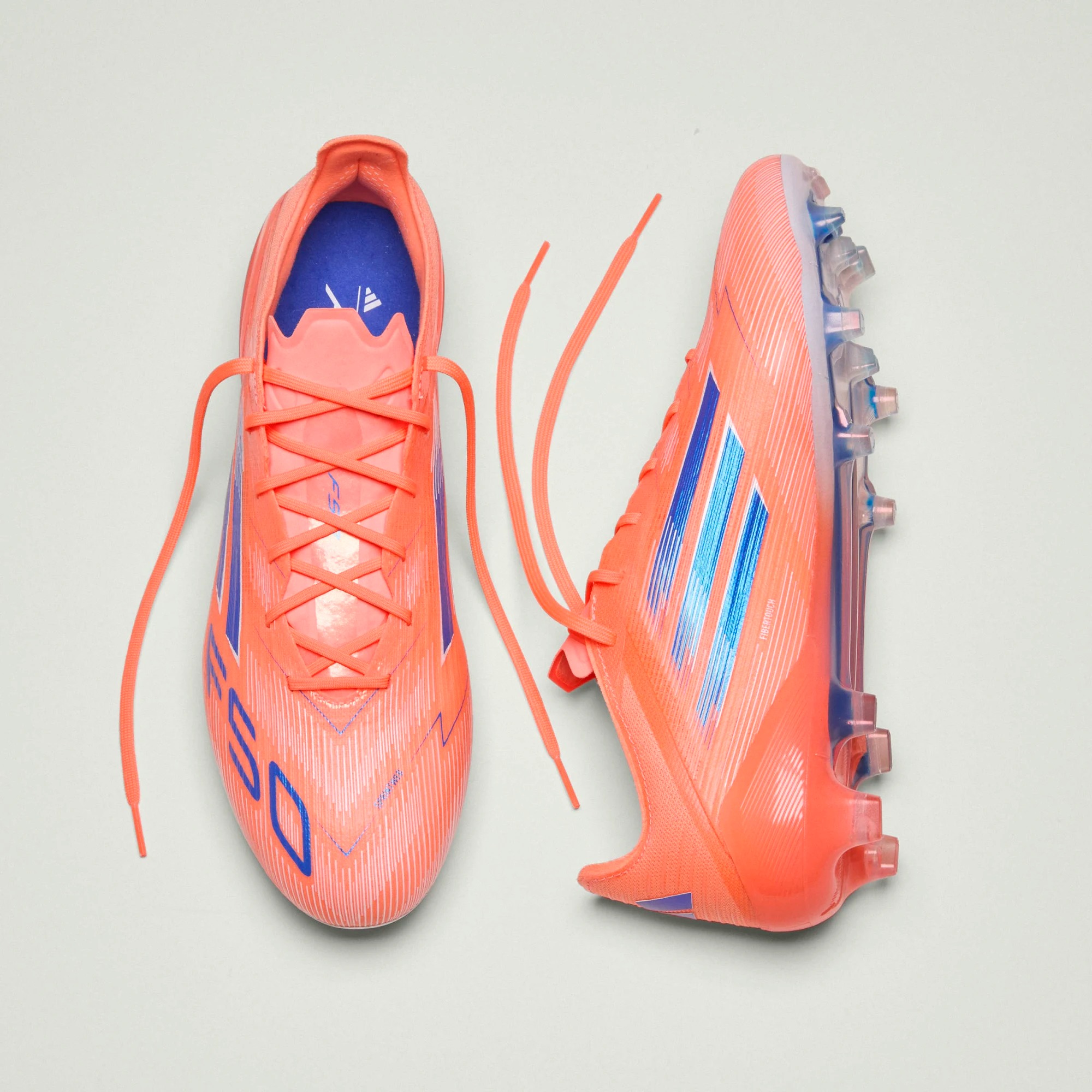 ADIDAS F50 ELITE FG BEAM ORANGE/LUCID BLUE/WHITE UK 11.5 (US 12 / EU 46 2/3)