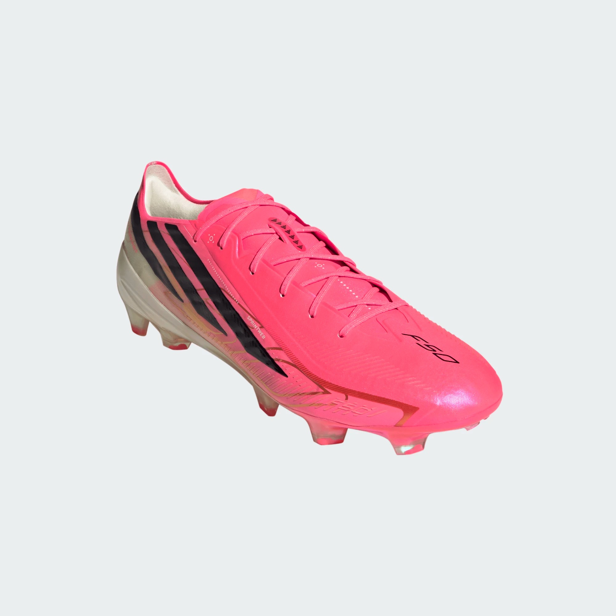 ADIDAS F50 HYPERFAST ELITE FG SOLAR TURQUOISE/BLACK/GOLD METALLIC