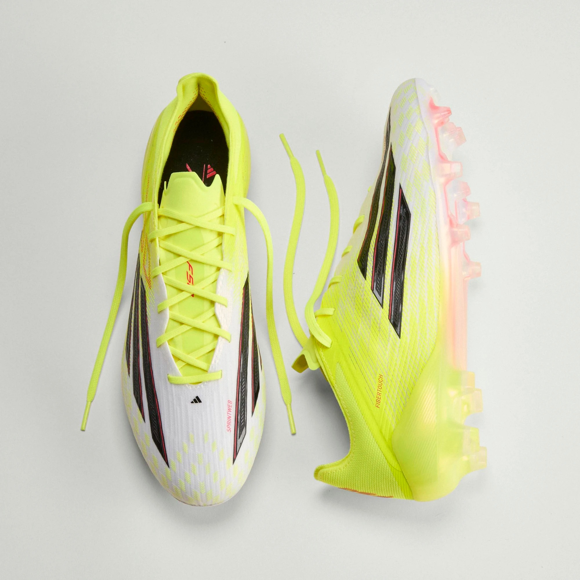 ADIDAS F50 ELITE FG TECH SOY/BLACK/LUCID RED