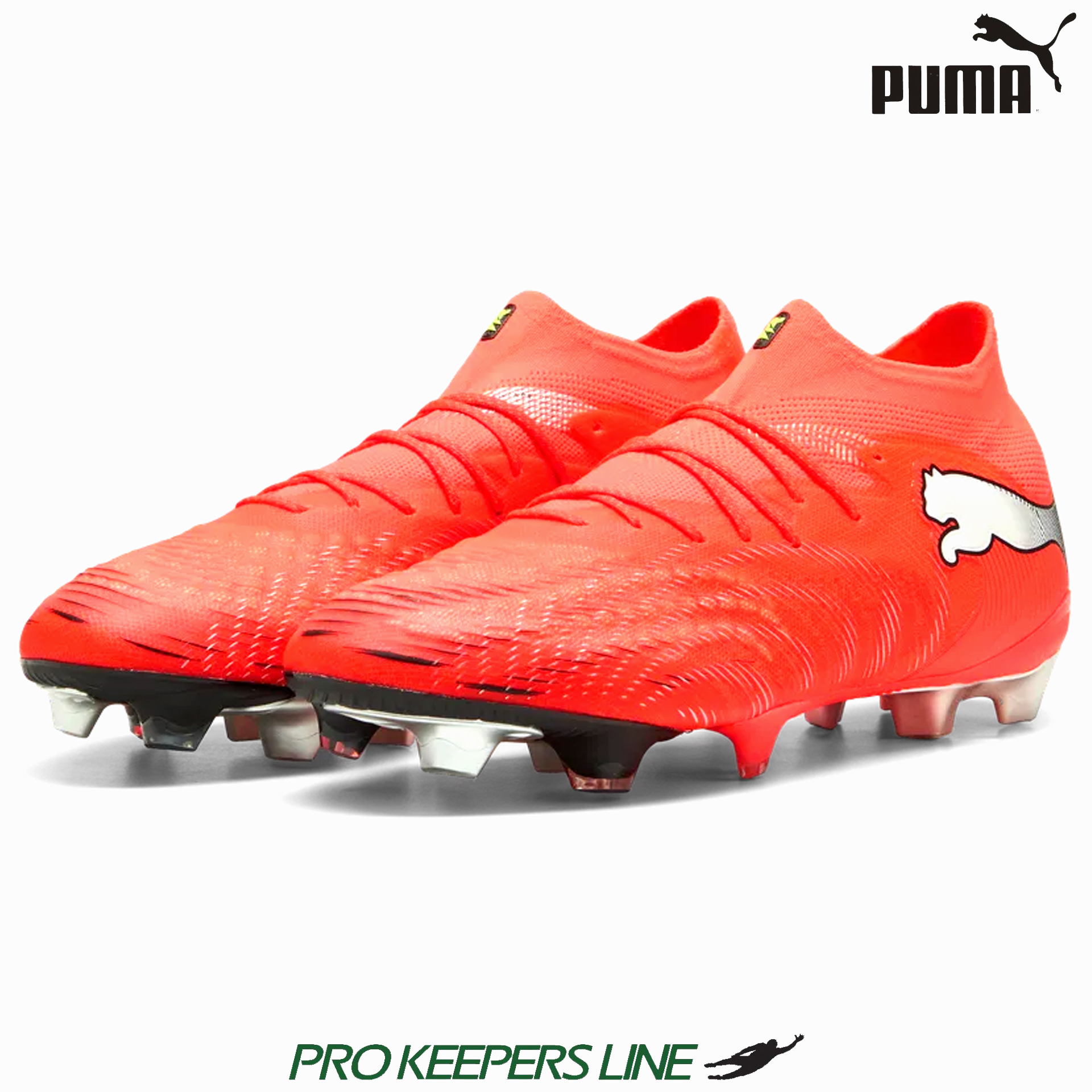 PUMA FUTURE 9 ULTIMATE FG GLOWING RED-PUMA WHITE-PUMA BLACK