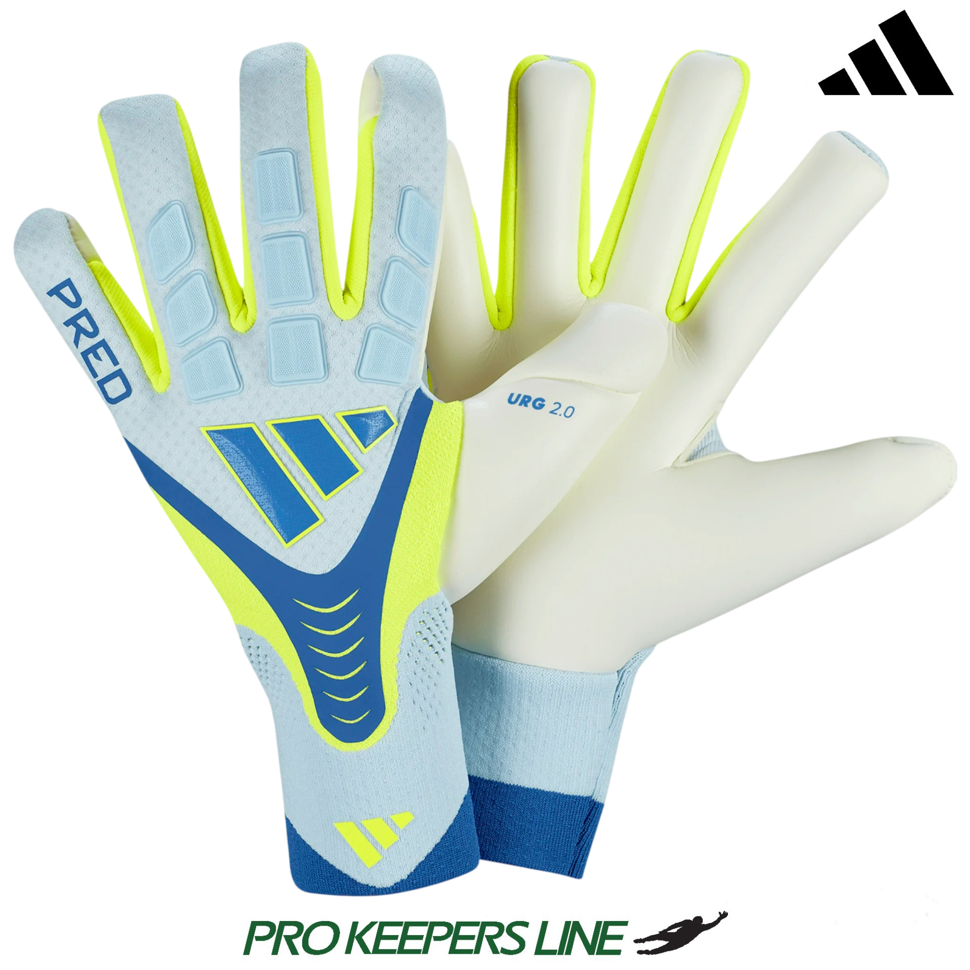 ADIDAS PREDATOR GL PRO RAY BLUE/CLEAR SKY/SOLAR YELLOW