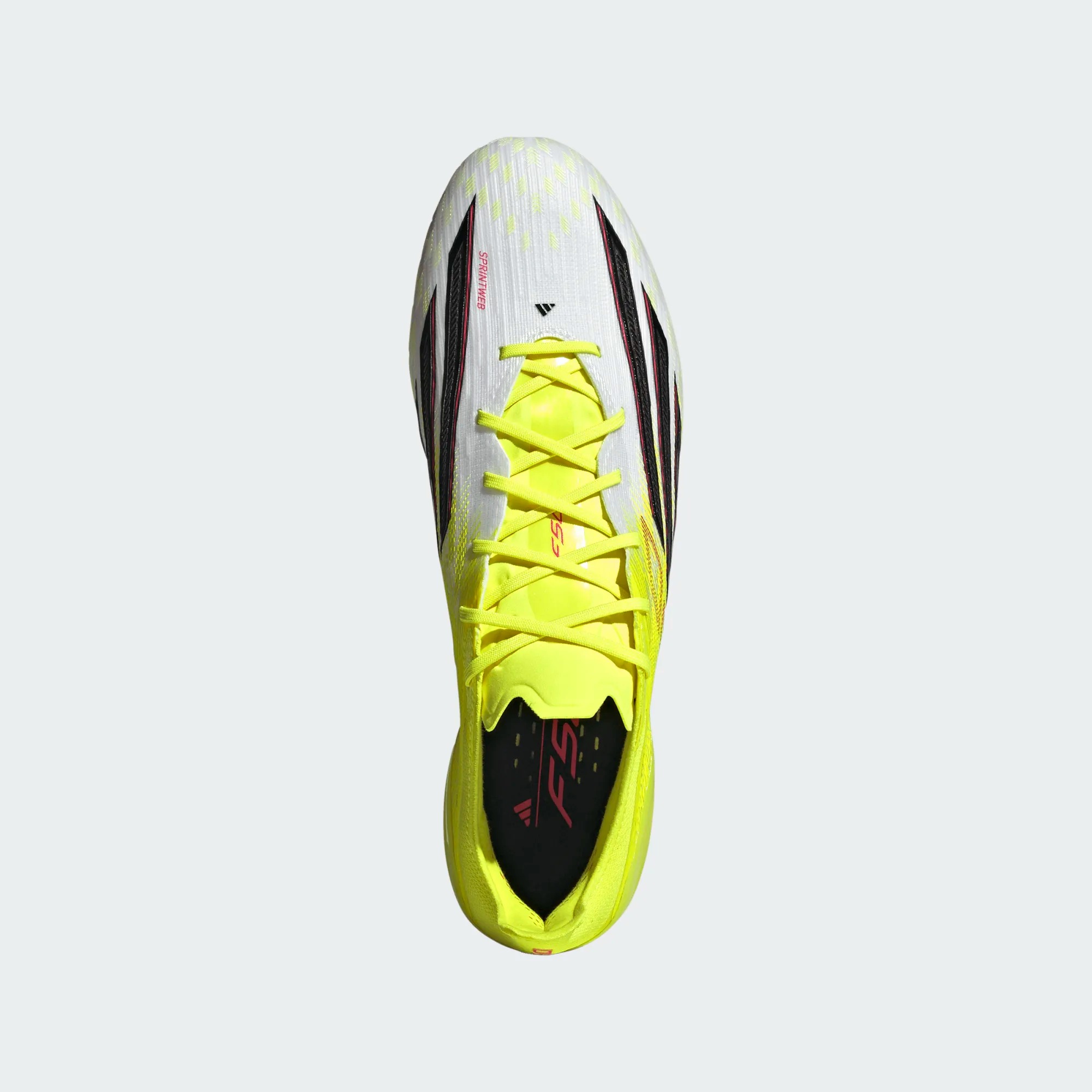 ADIDAS F50 ELITE SG TECH SOY/BLACK/LUCID RED