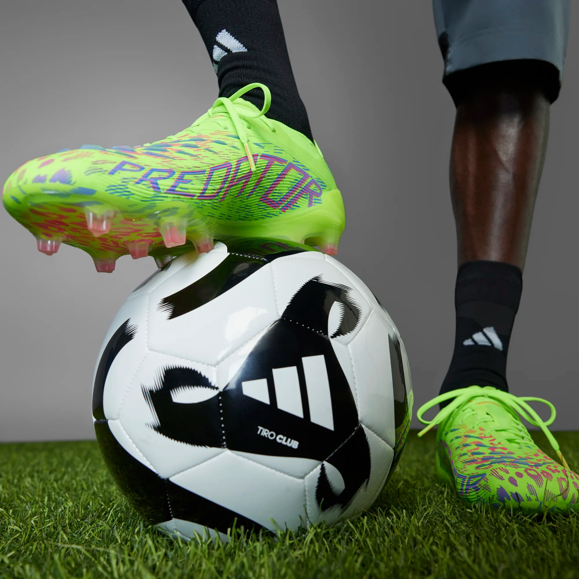 ADIDAS PREDATOR ELITE FG LUCID LEMON/LUCID PINK/BLUE FUSION