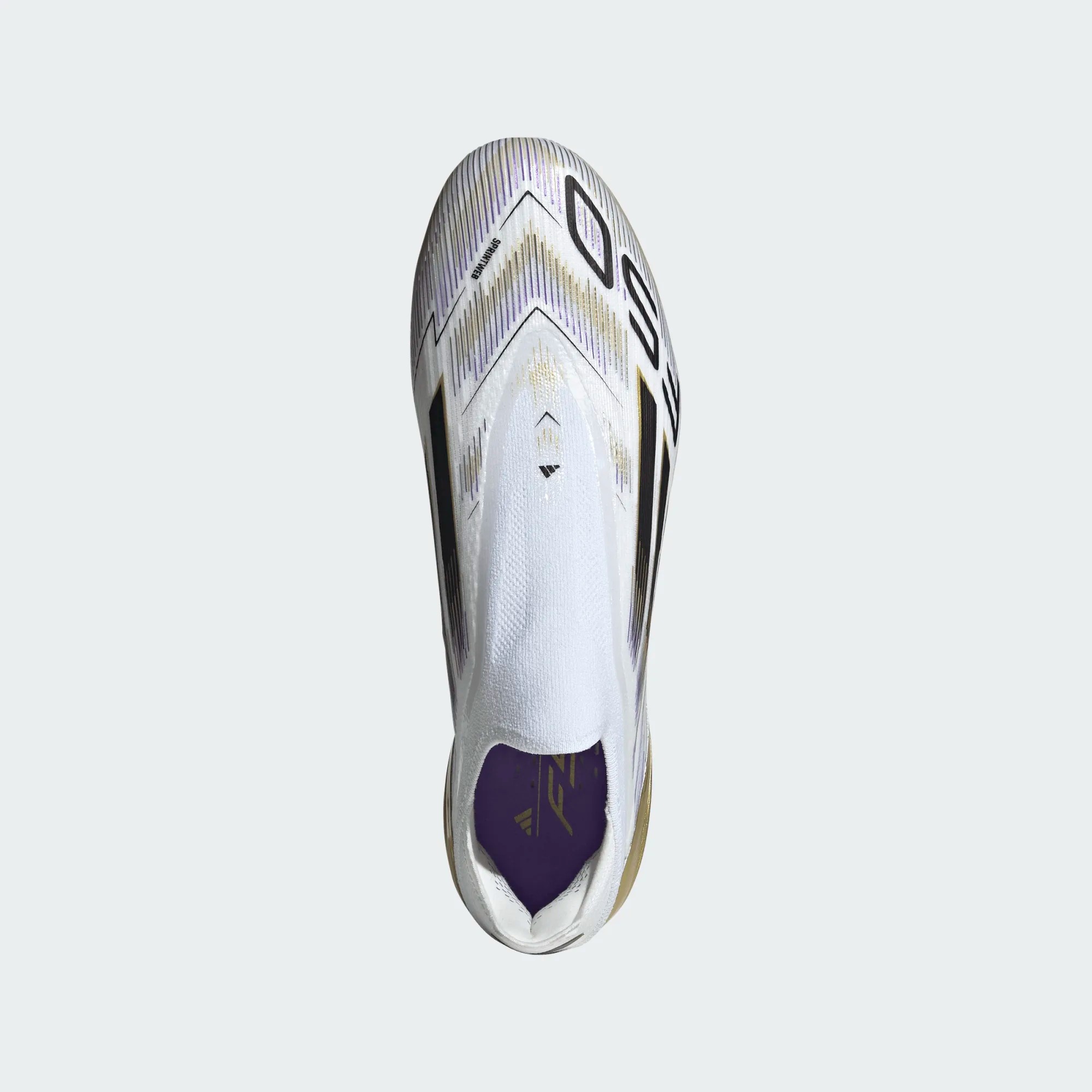 ADIDAS F50 ELITE LL FG WHITE/BLACK/GOLD METALLIC | UK 11 (US 11.5