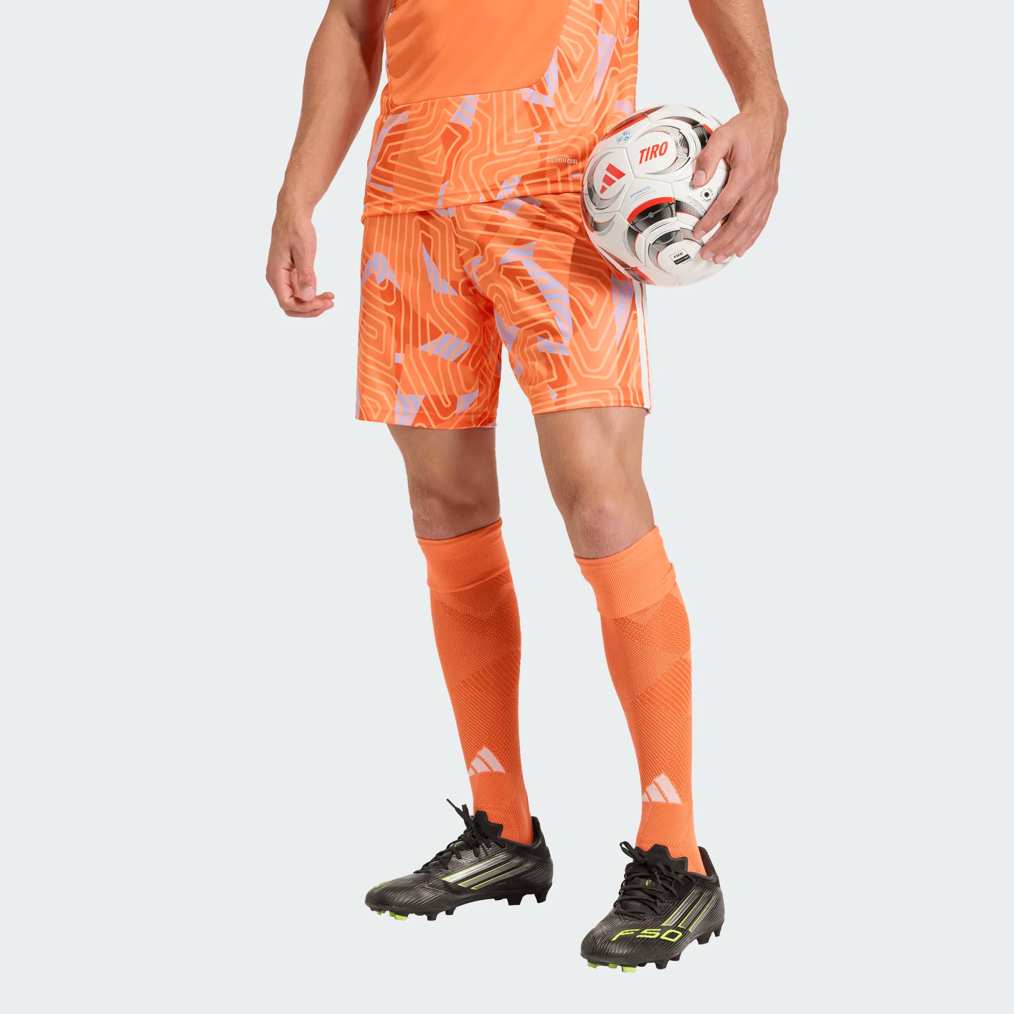 ADIDAS TIRO26 COMPETITION GK SHORT TEAM SEMI SOLAR ORANGE