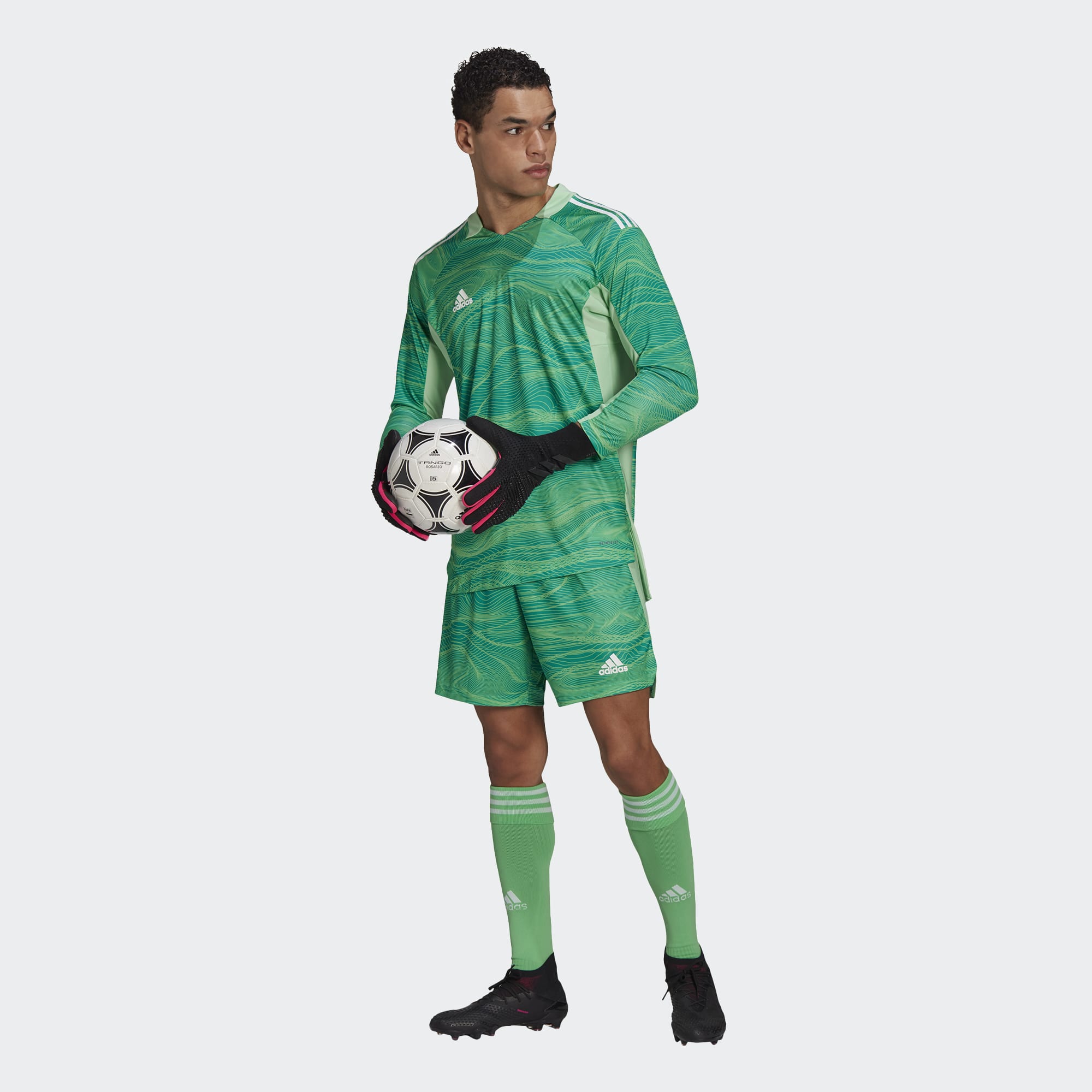 ADIDAS CONDIVO GK 21 SHORT SEMI SOLAR LIME