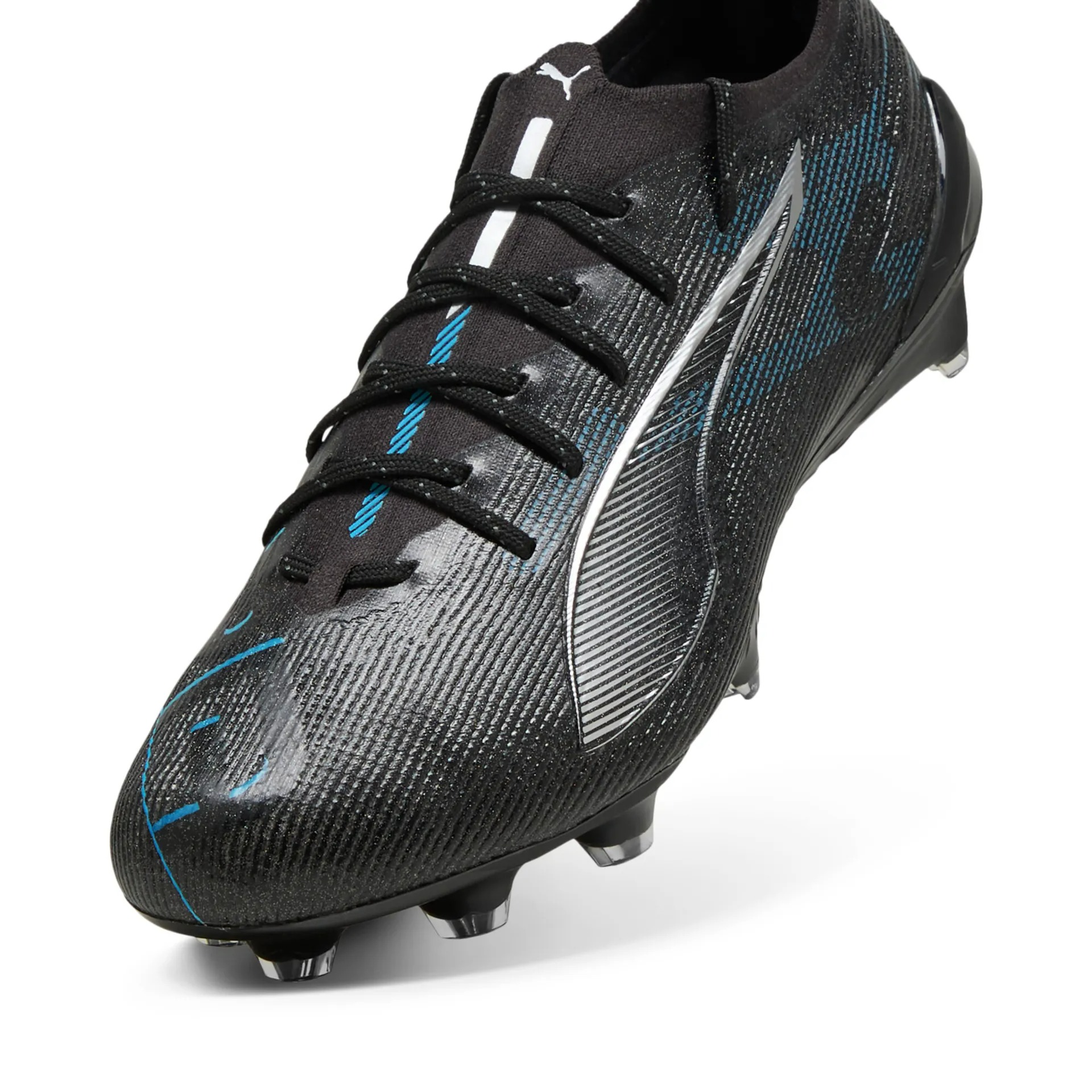 PUMA ULTRA 5 ULTIMATE FG PUMA BLACK-PUMA SILVER-BIGHT AQUA PUMA ULTRA 5 ULTIMATE FG PUMA BLACK-PUMA SILVER-BIGHT AQUA