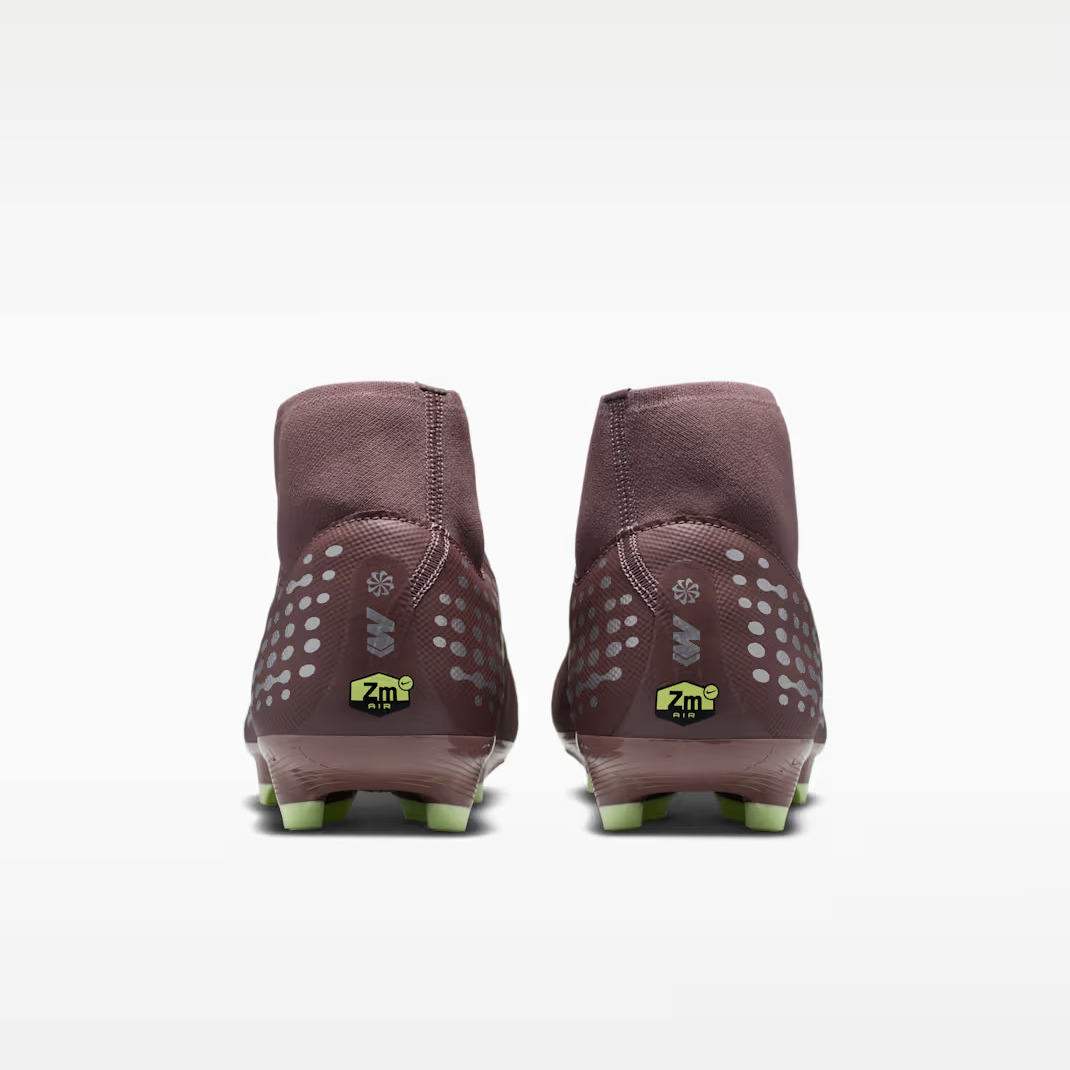 NIKE ZOOM MERCURIAL SUPERFLY 10 ACADEMY KM FG/MG PLUM ECLIPSE/METALLIC