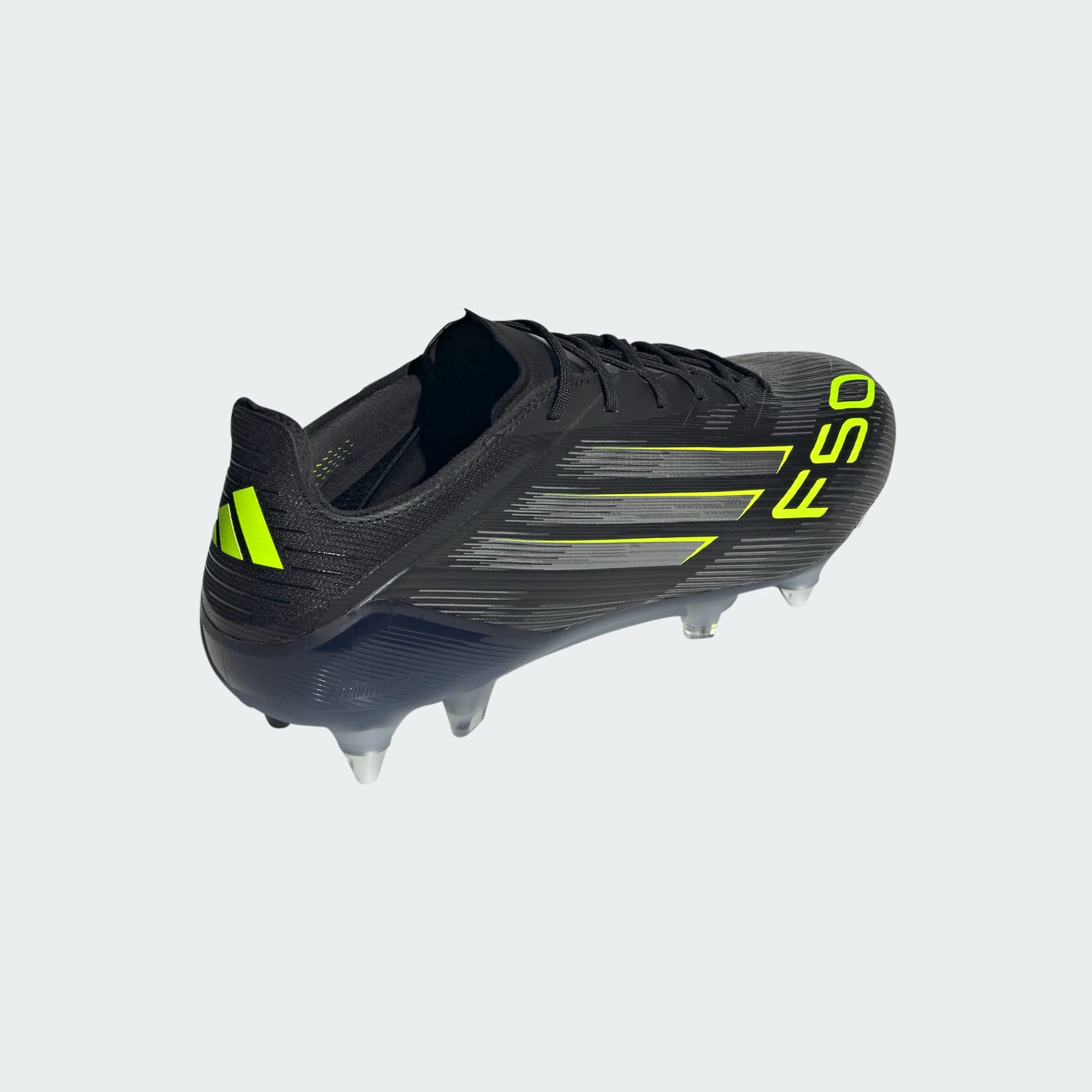 ADIDAS F50 ELITE SG BLACK/IRON METALLIC/LUCID LEMON