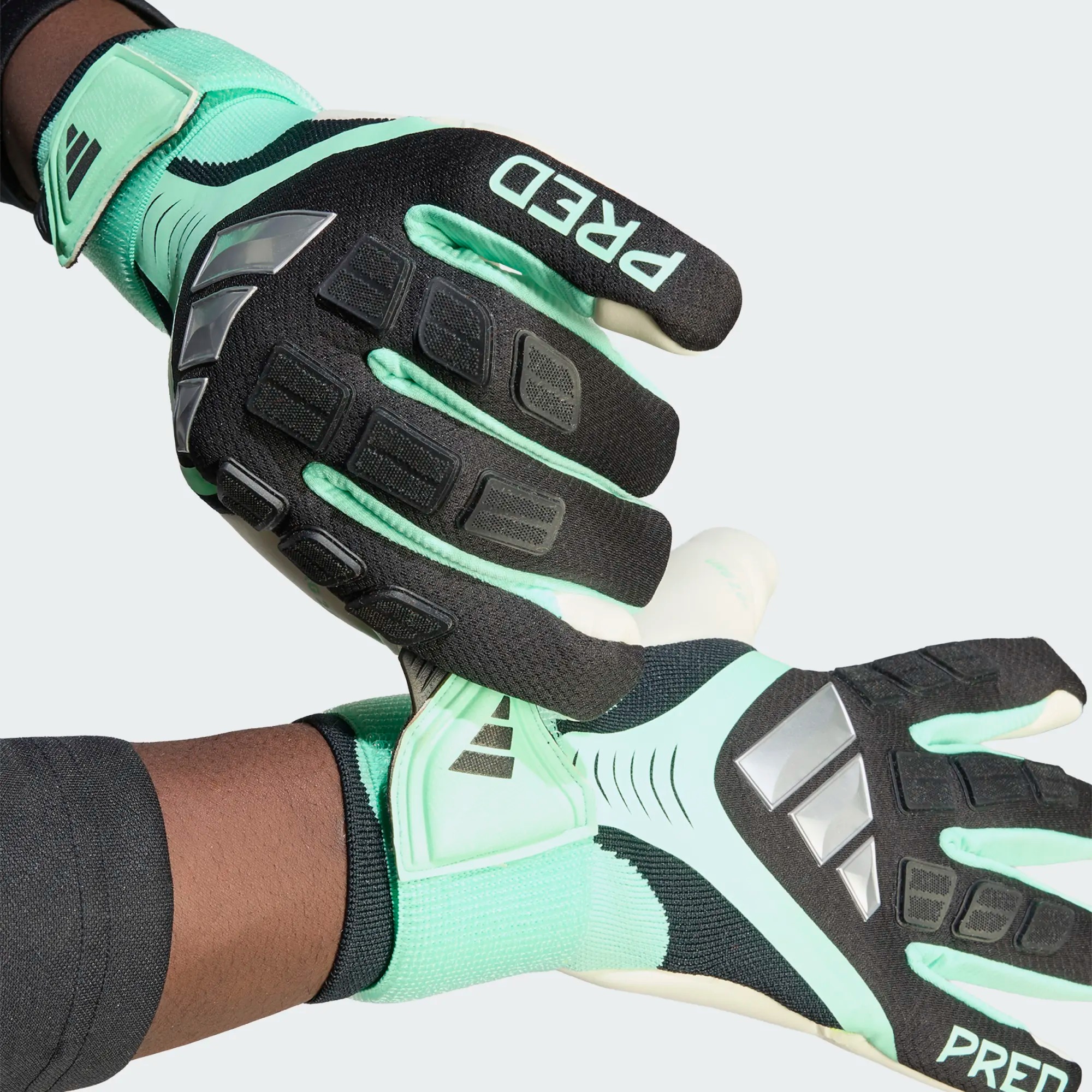 ADIDAS PREDATOR GL PRO STRAP BLACK/PULSE MINT/SILVER METALLIC