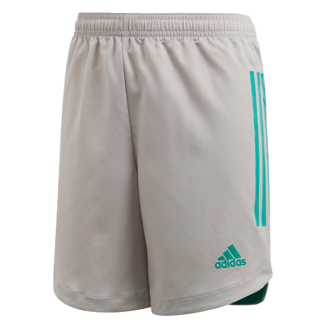 ADIDAS CONDIVO 20 SHORT TEAM MID GREY/GLORY GREEN JUNIOR