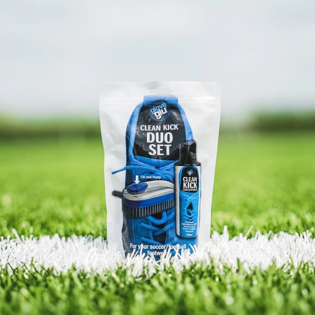 GLOVEGLU CLEAN KICK DUO SET: PUMP BRUSH + CONCENTRATE (120ml)