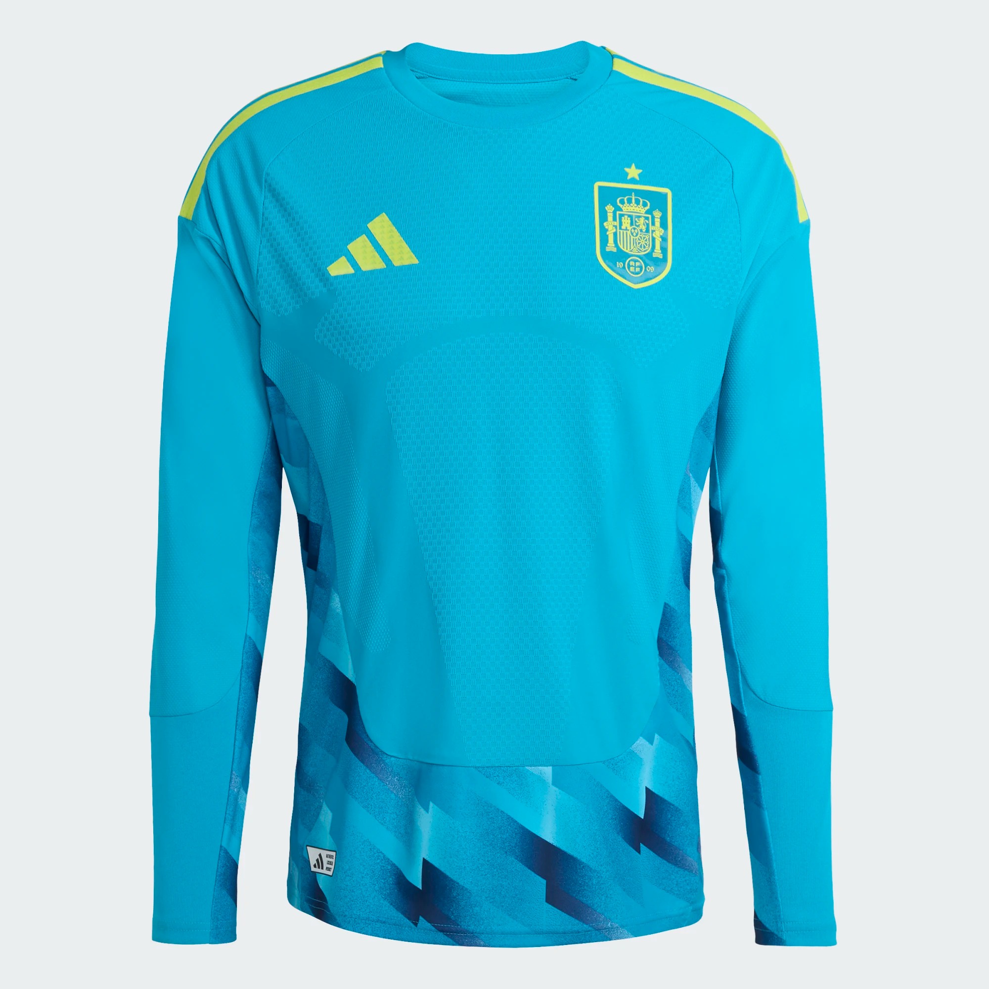 ADIDAS SPAIN 26 HOME AUTHENTIC GOALKEEPER JERSEY LS